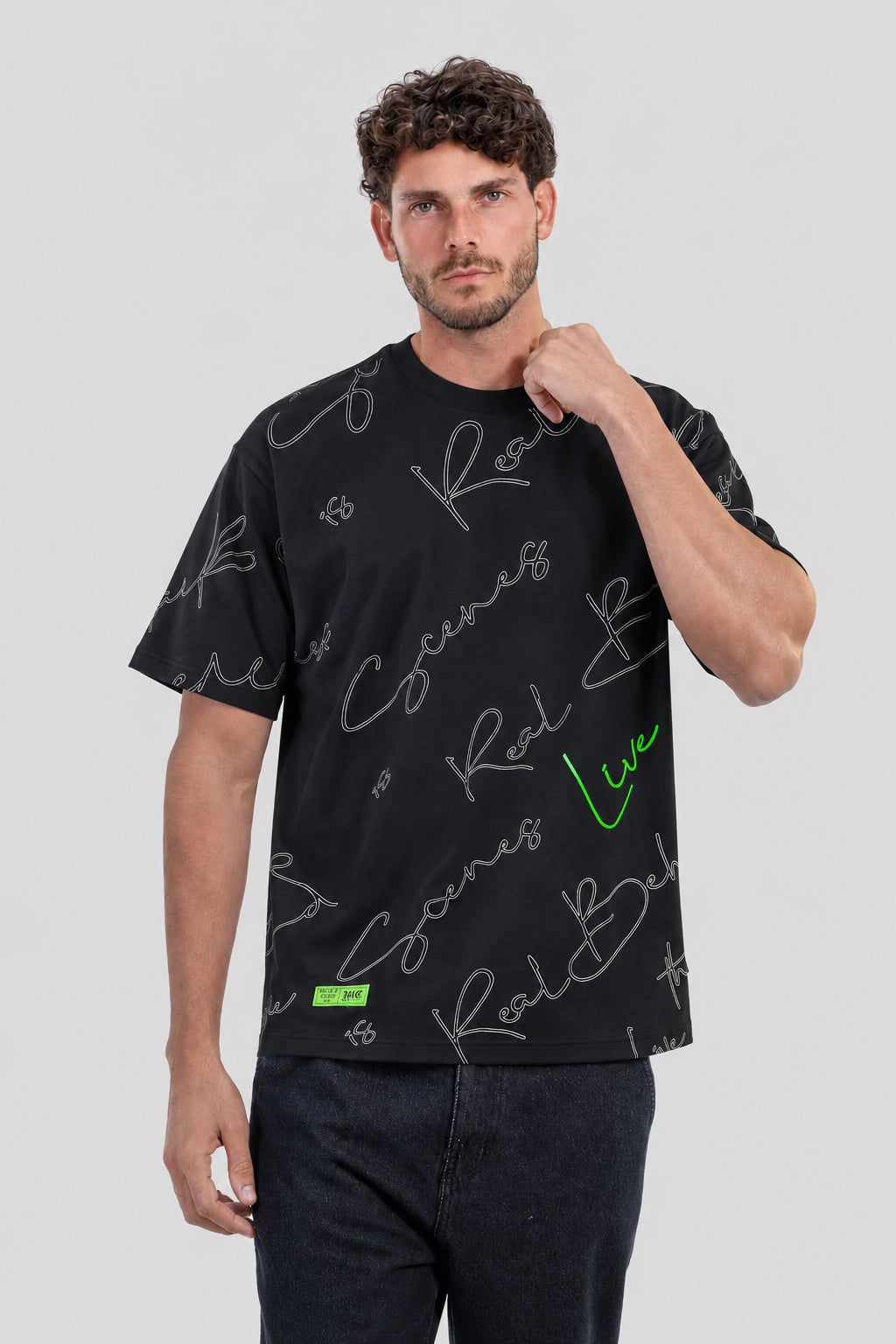 Relaxed Fit Crew Neck T-Shirt