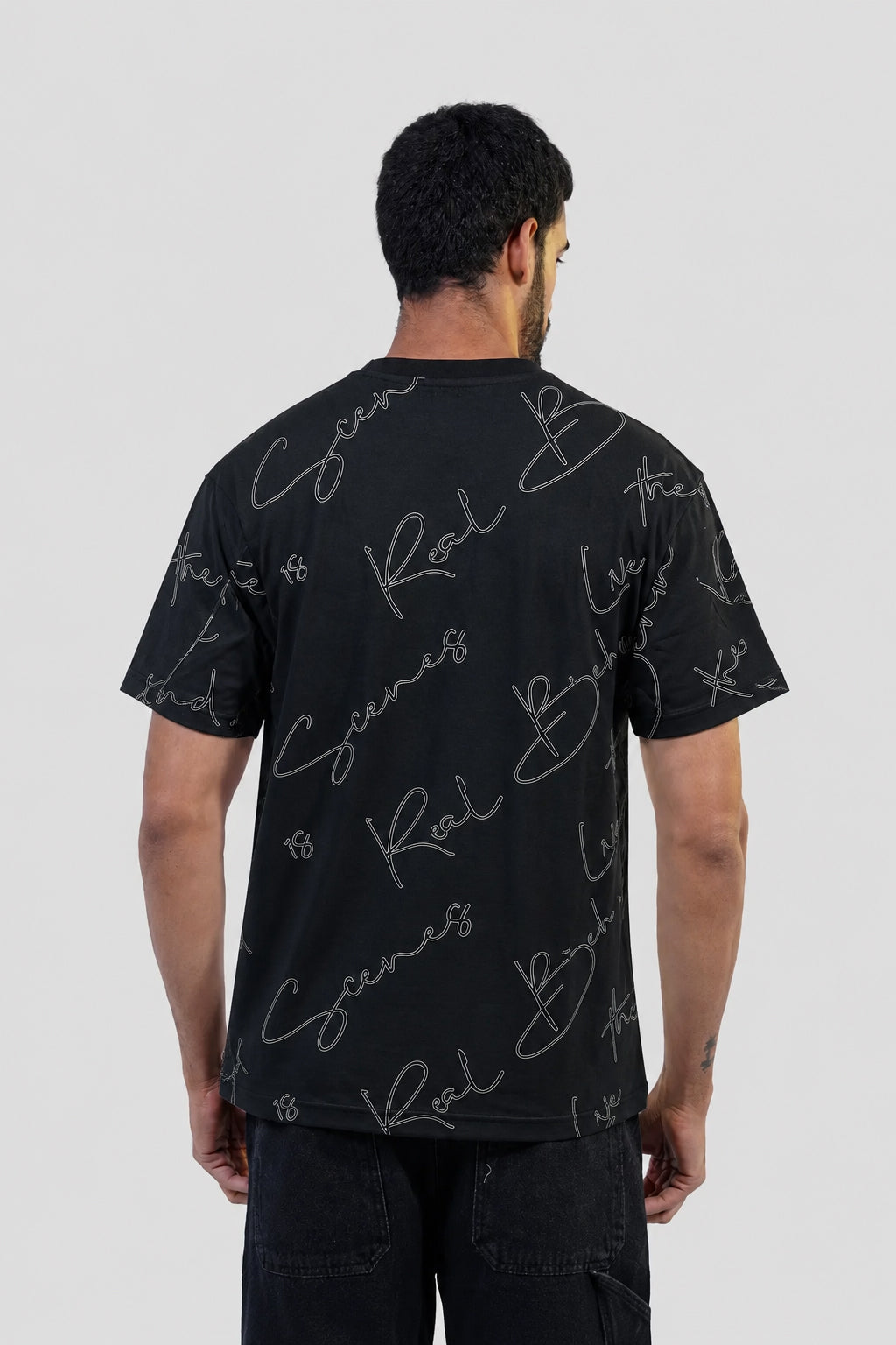 Relaxed Fit Crew Neck T-Shirt
