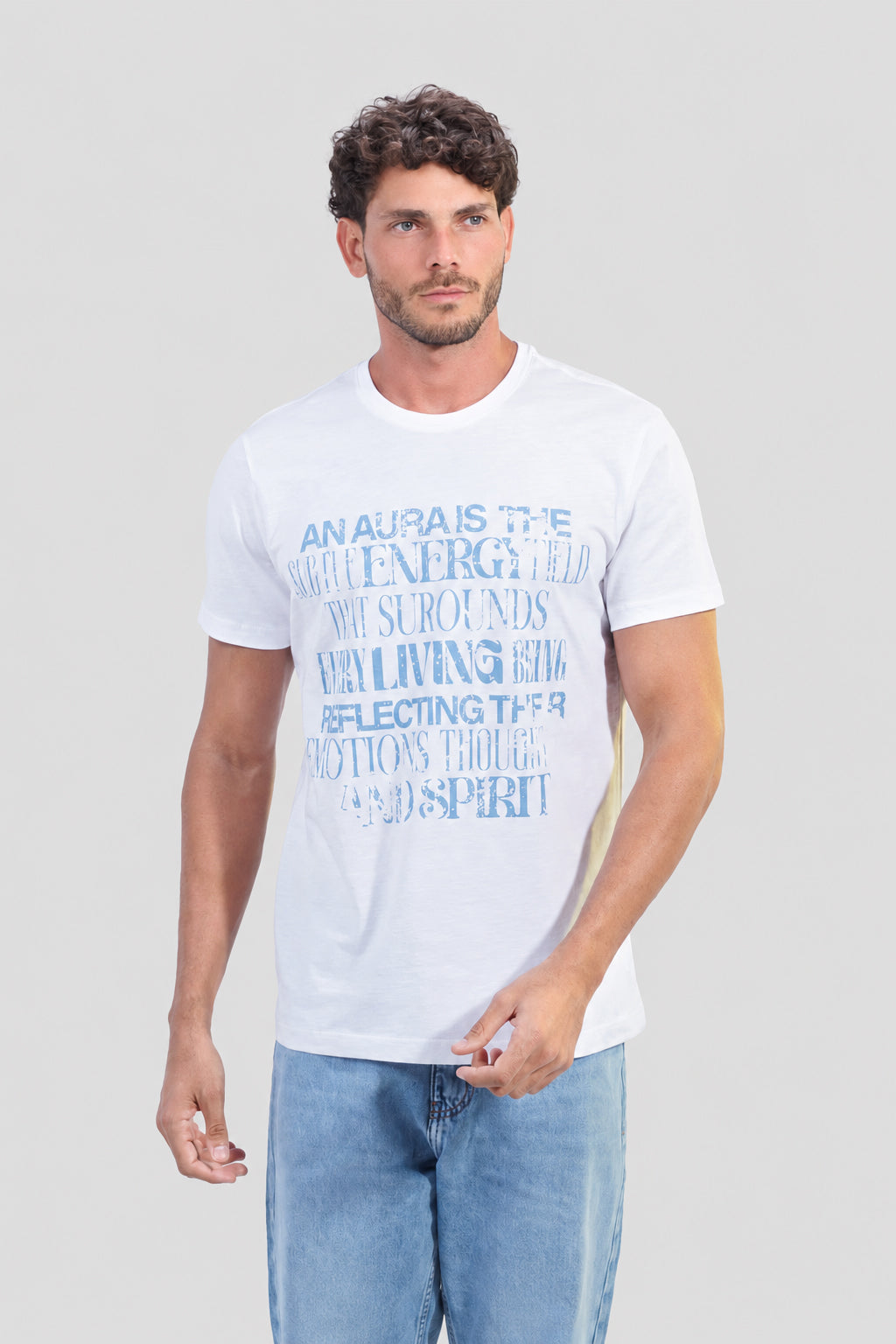 Crew Neck Printed T-Shirt