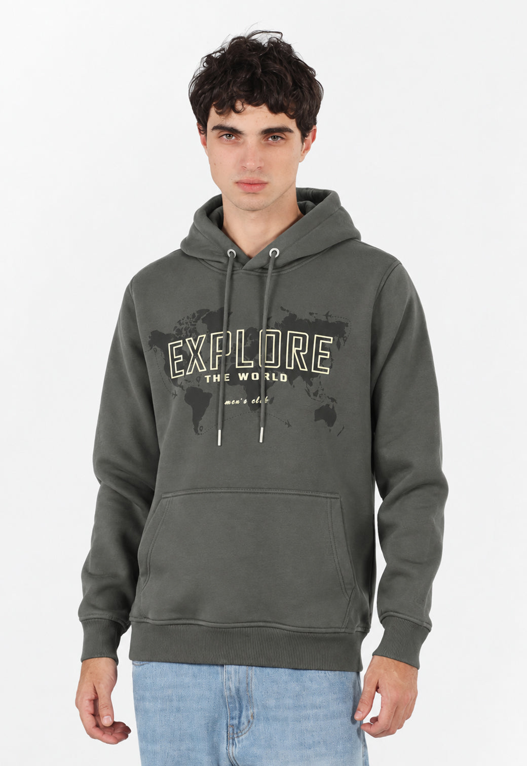 Printed Hoodie Sweatshirt
