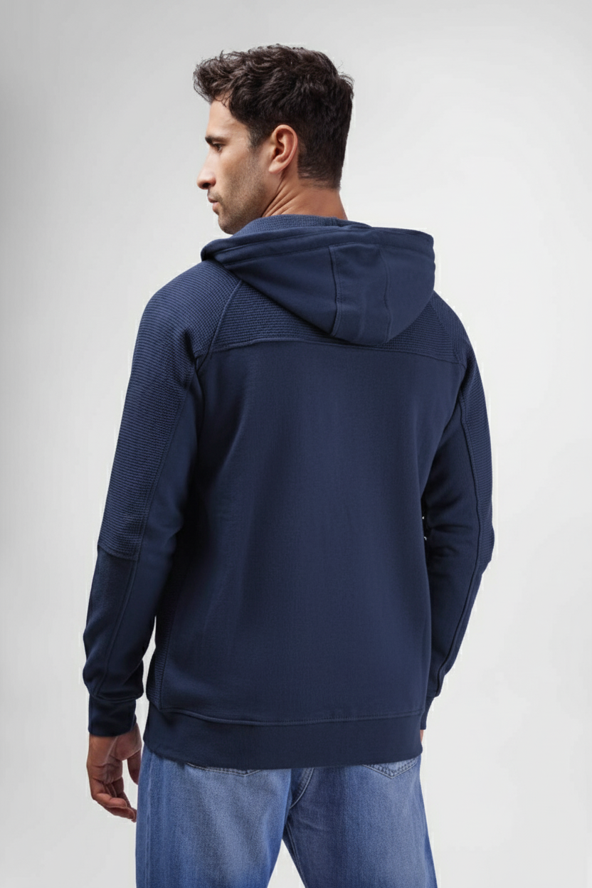 Full Zipper Hoodie Sweatshirt