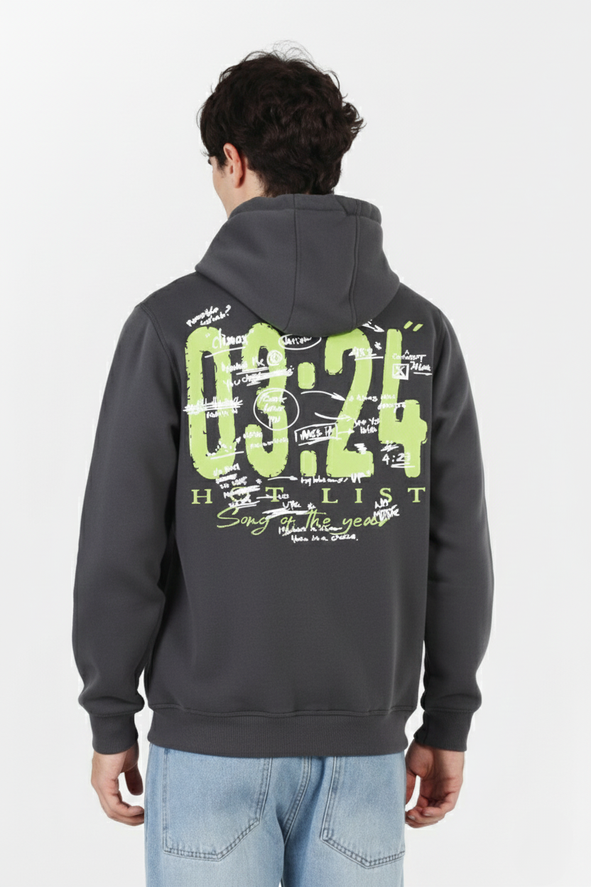Printed Hoodie Sweatshirt
