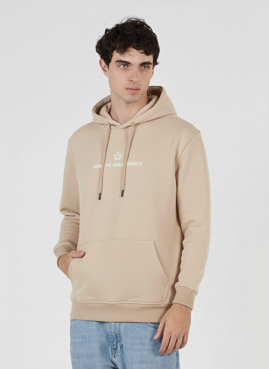 Printed Hoodie Sweatshirt