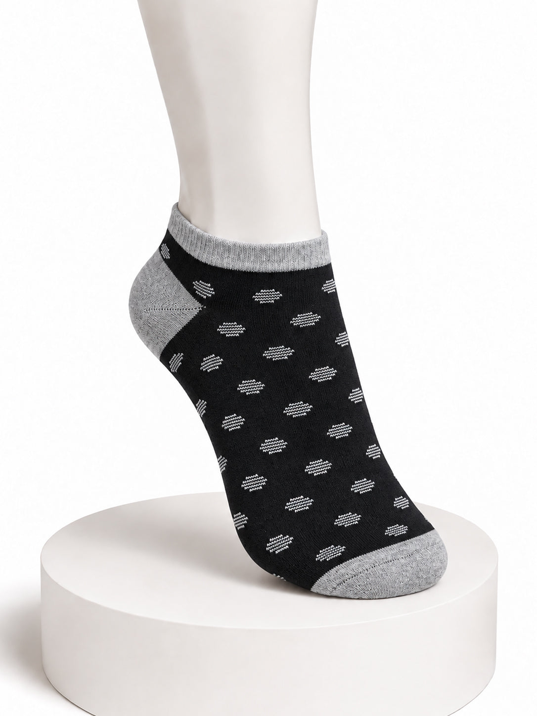 Black Medium Towel Socks