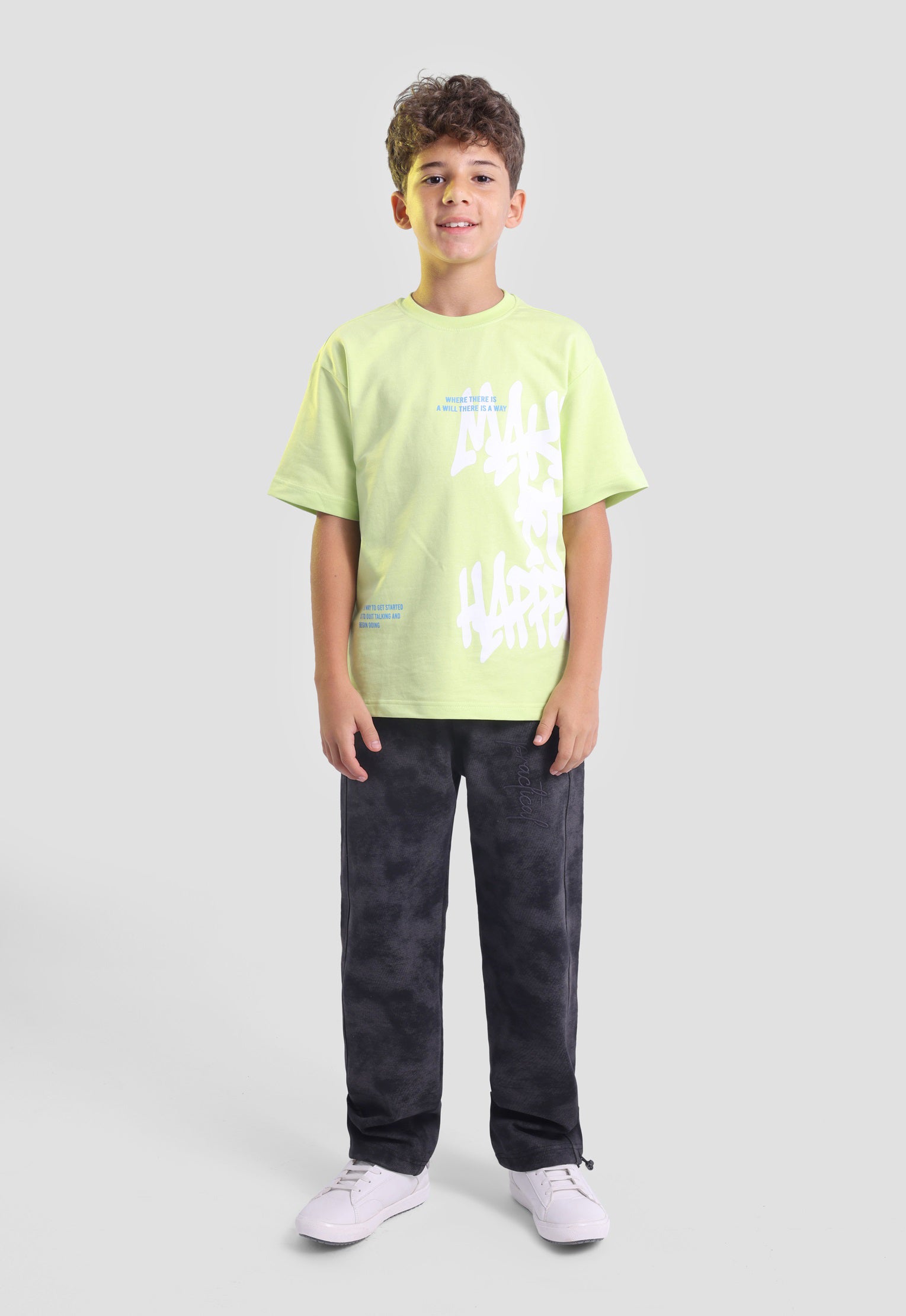 Kids Over Size Printed T-Shirt
