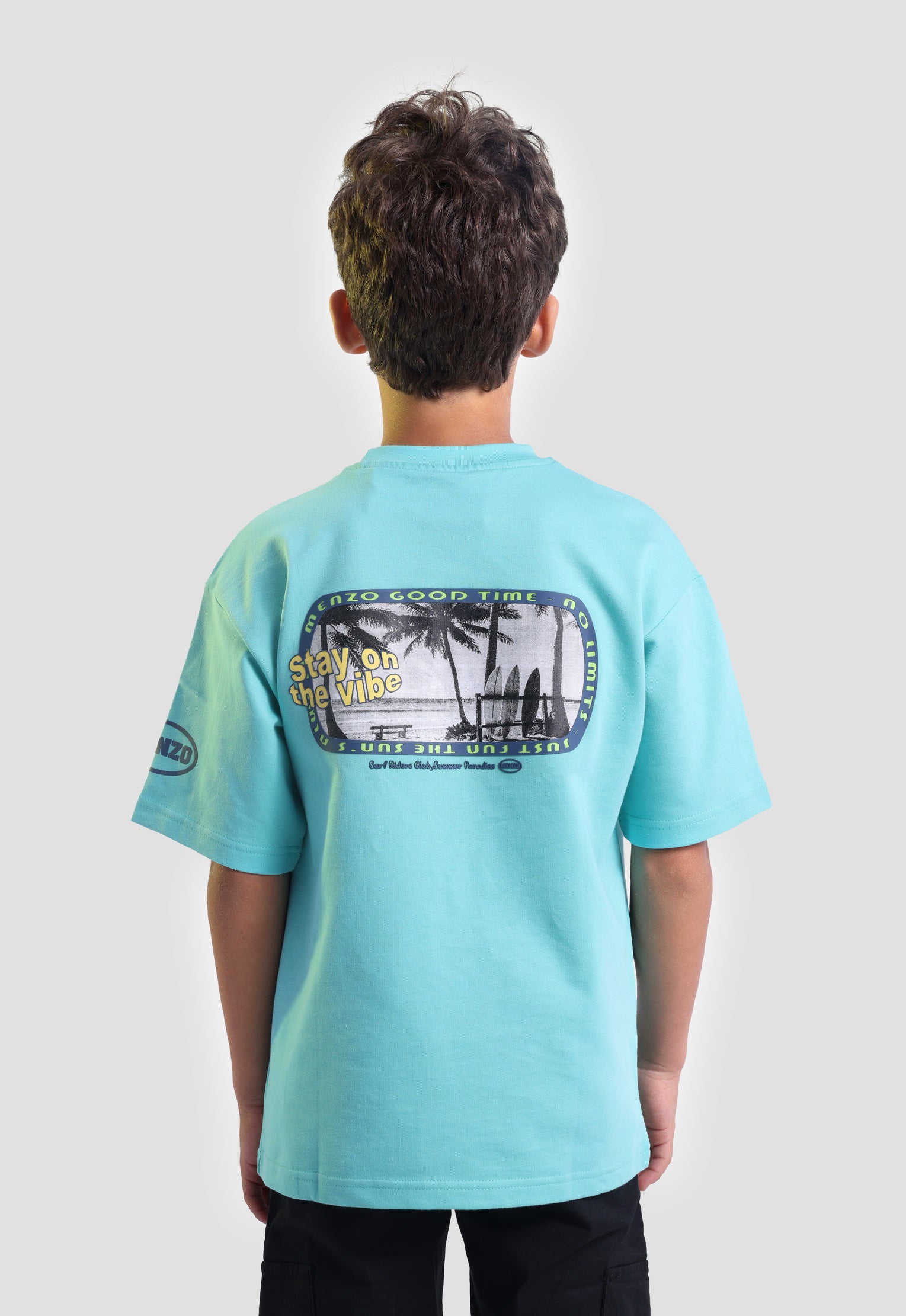 Kids Crew Neck Printed T-Shirt