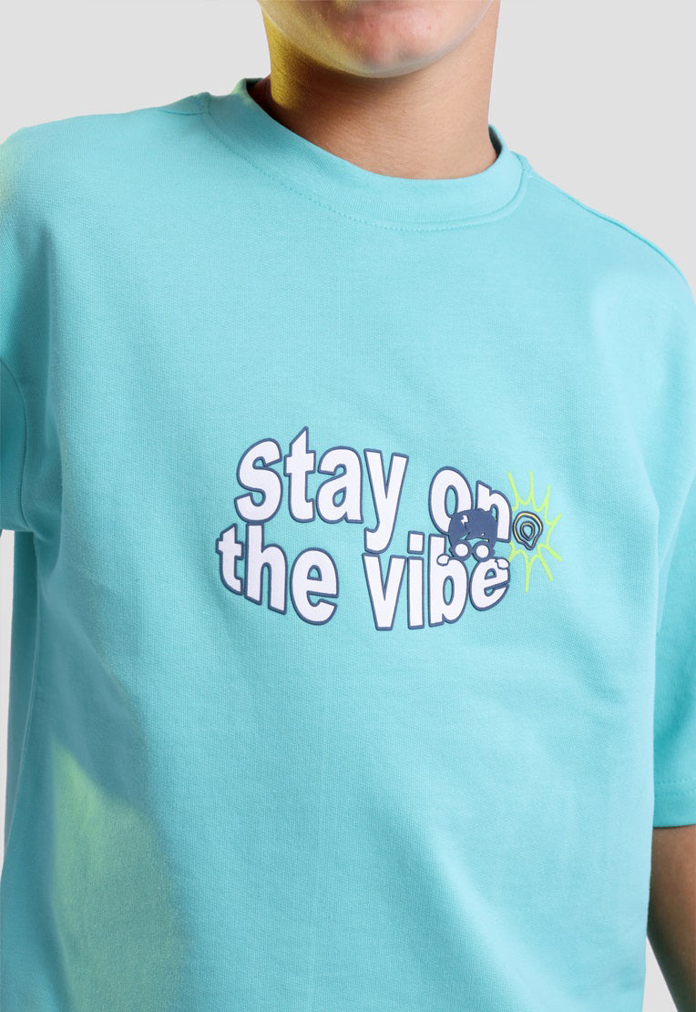 Kids Crew Neck Printed T-Shirt