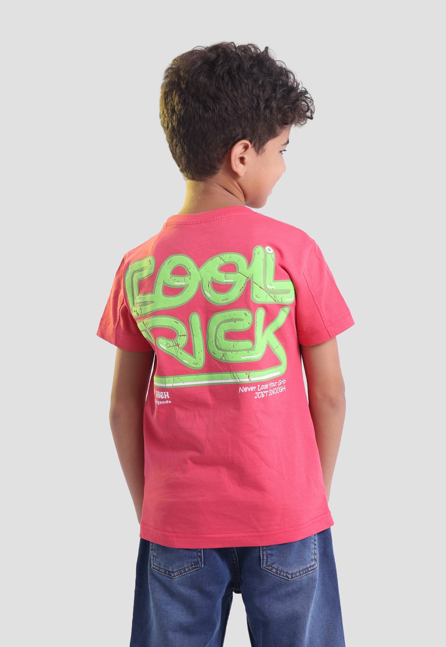 Kids Crew Neck Printed T-shirt