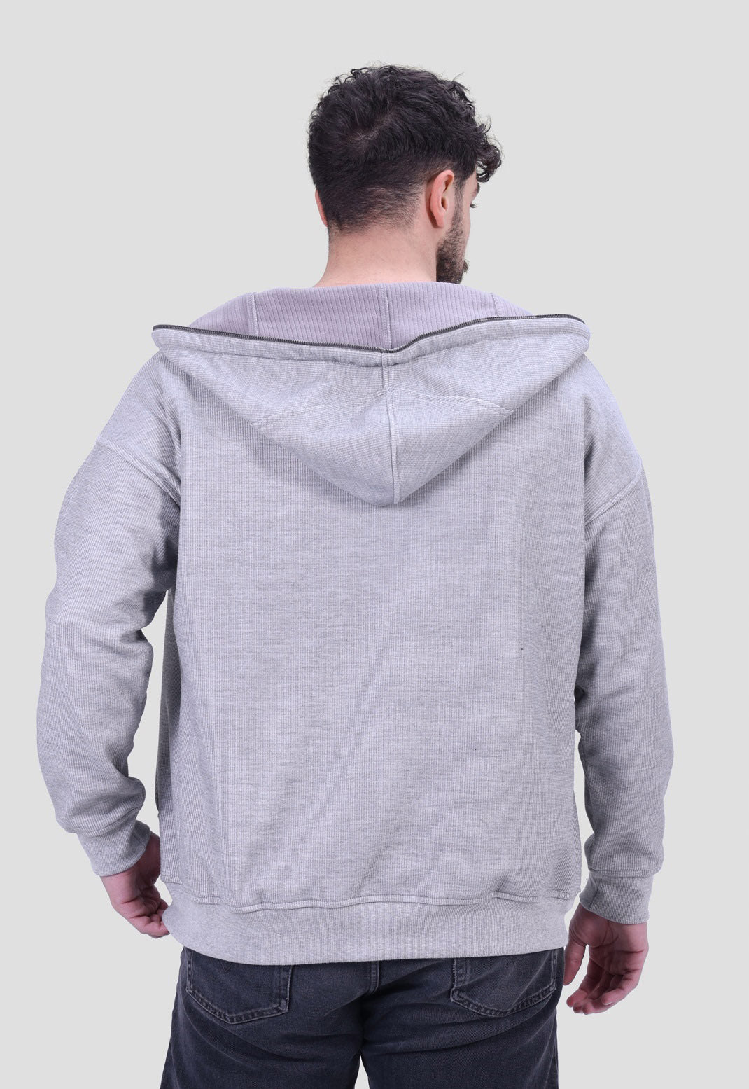 Full Zipper Hoodie Sweatshirt