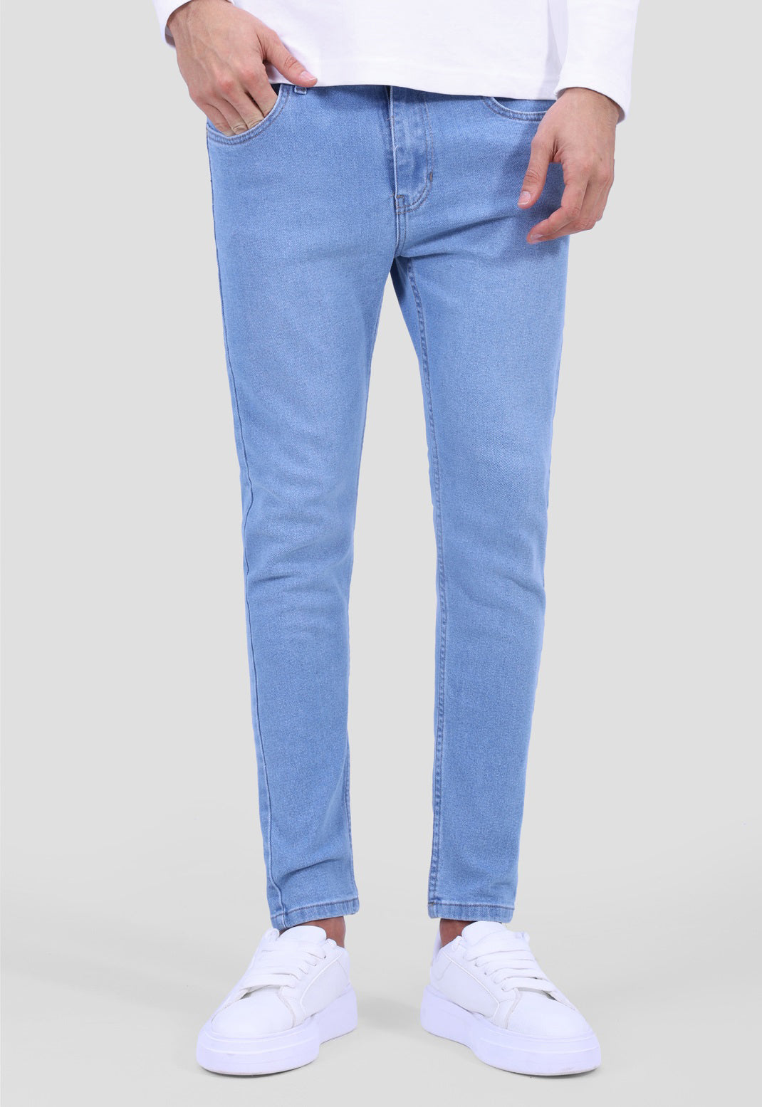 Carrot Fit Denim Pant