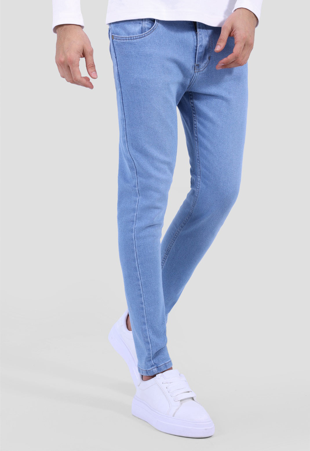 Carrot Fit Denim Pant