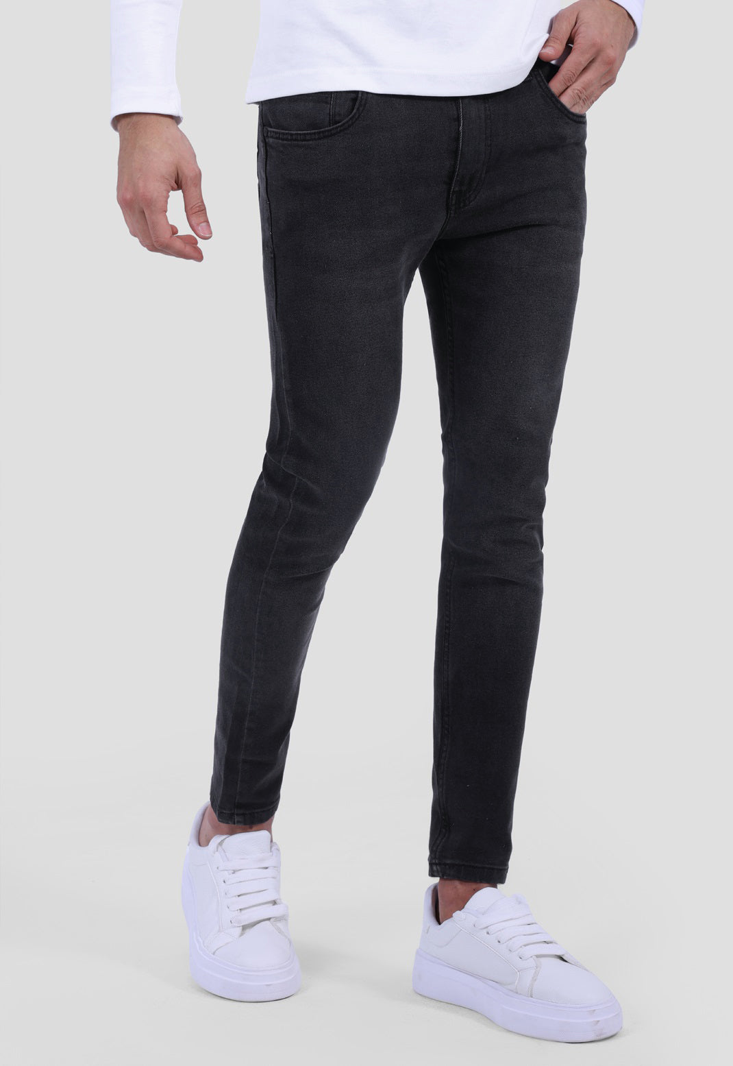 Carrot Fit Denim Pant