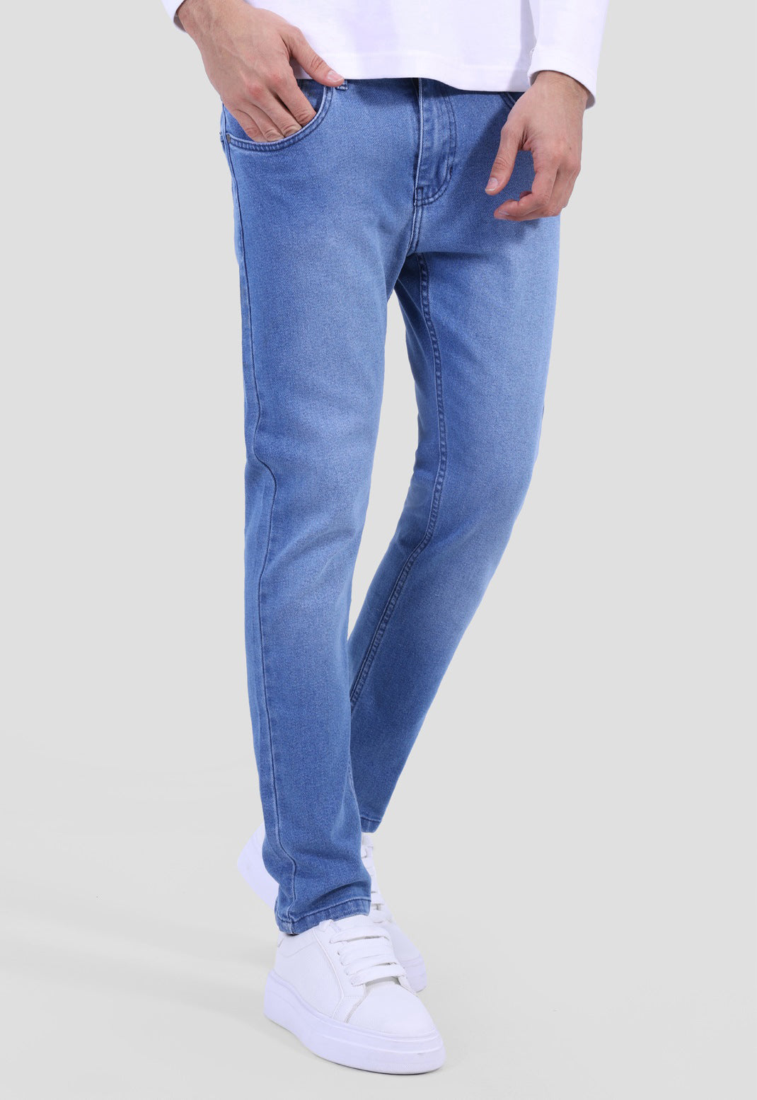 Carrot Fit Denim Pant