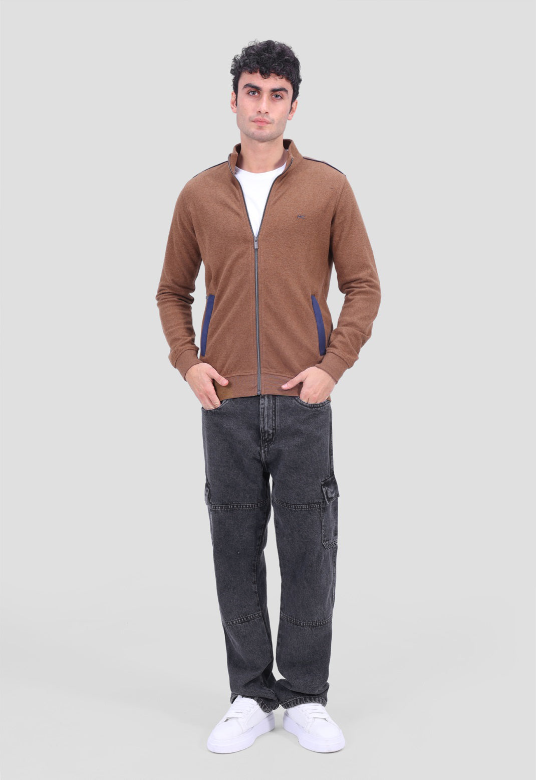 Full Zipper Hoodie Sweatshirt