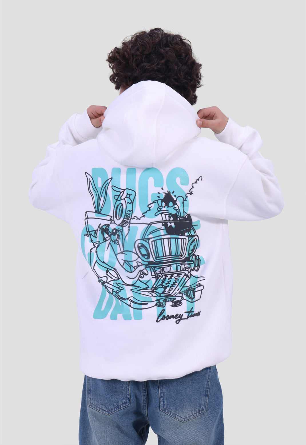 Printed Hoodie Sweatshirt