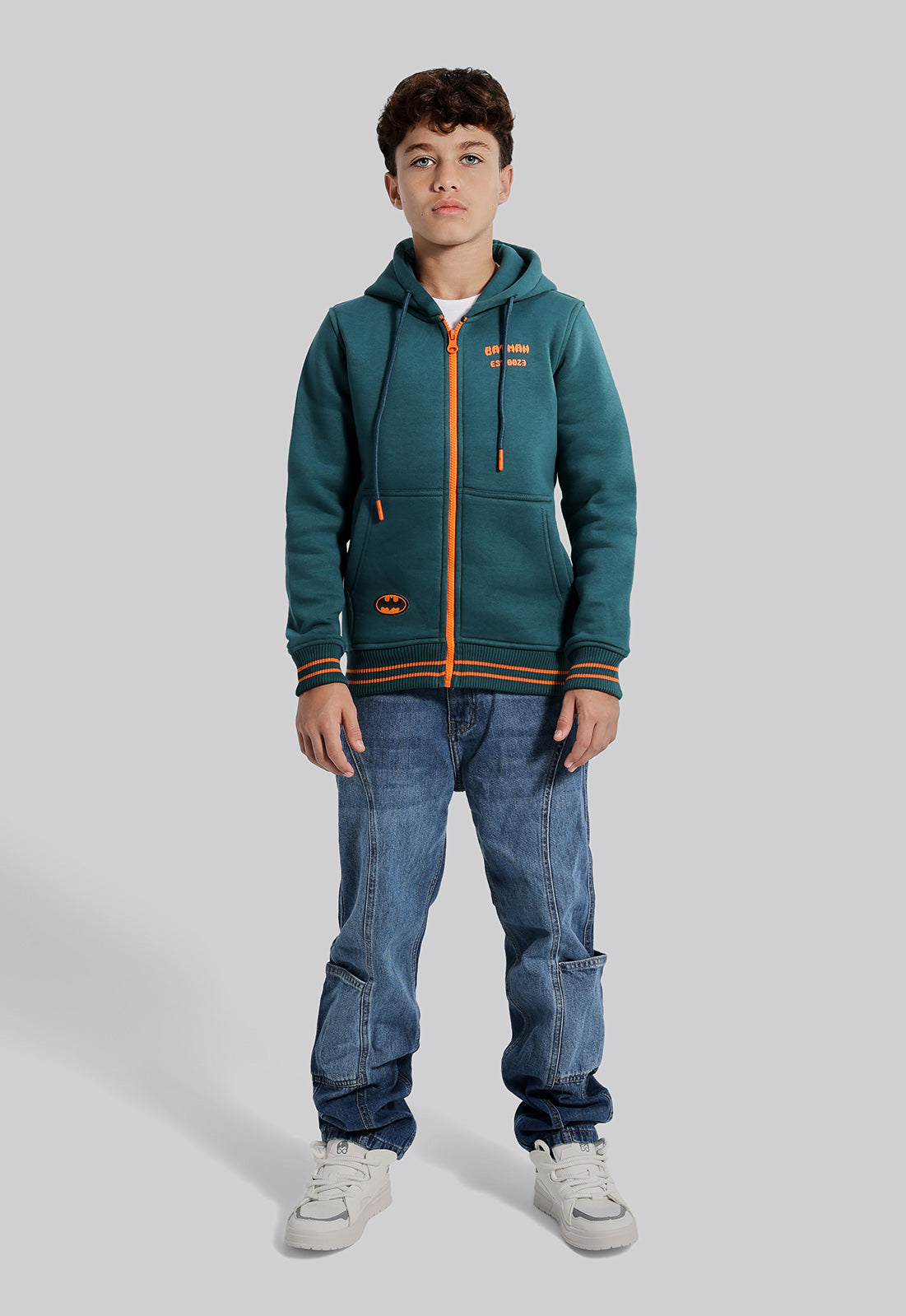 Kids full Zipper Printed Hoodie Sweatshirt