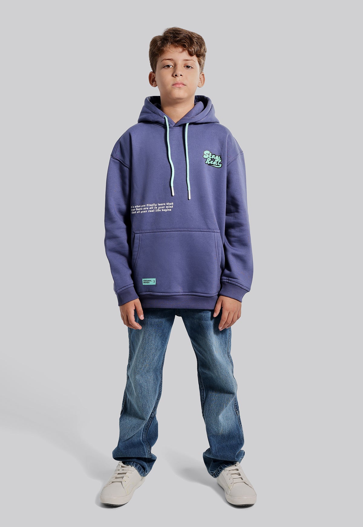 Kids Printed Hoodie Sweatshirt