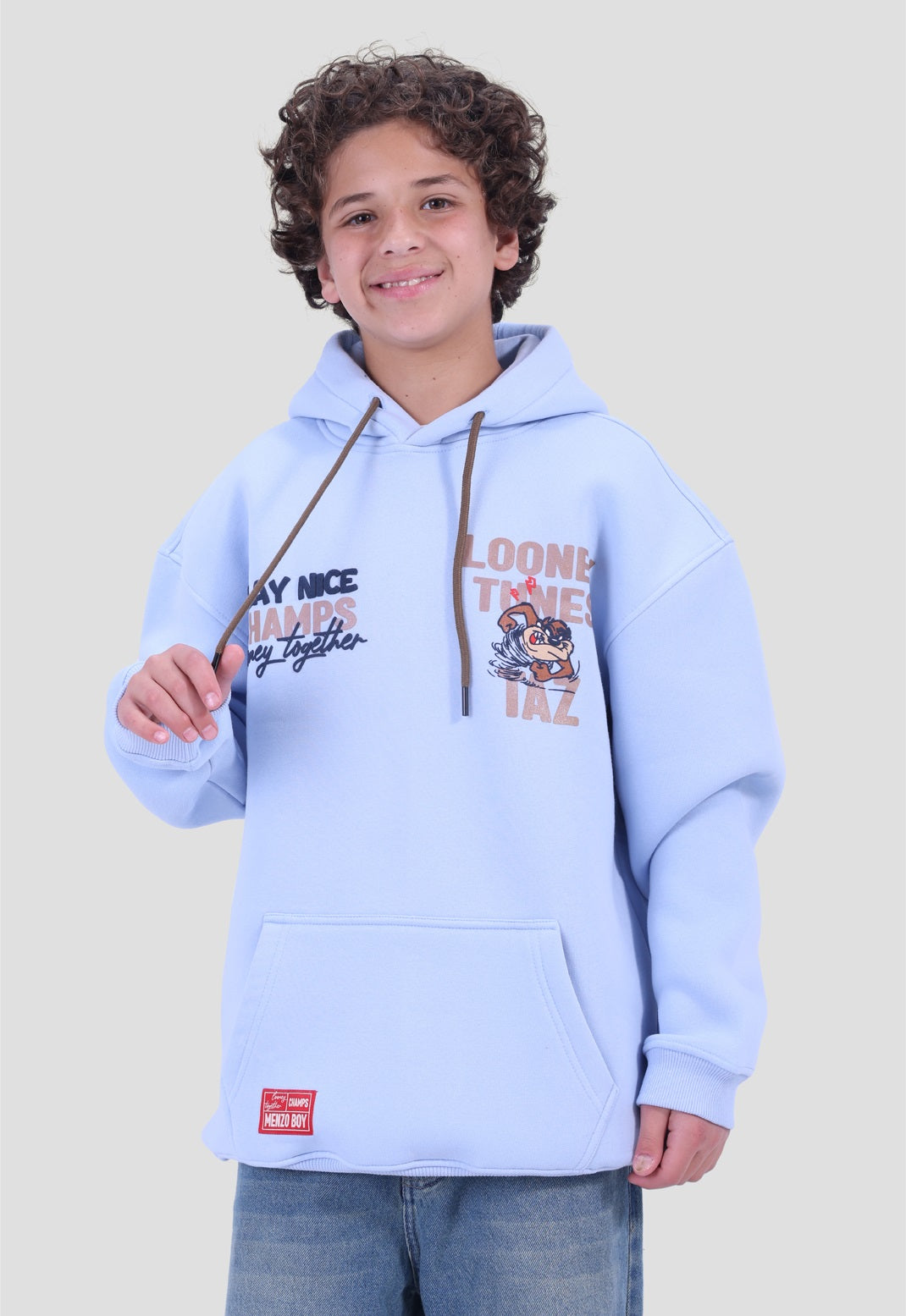 Printed Hoodie Sweatshirt