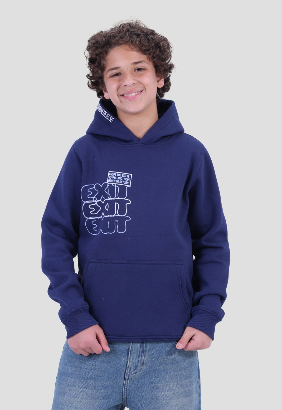 Printed Hoodie Sweatshirt