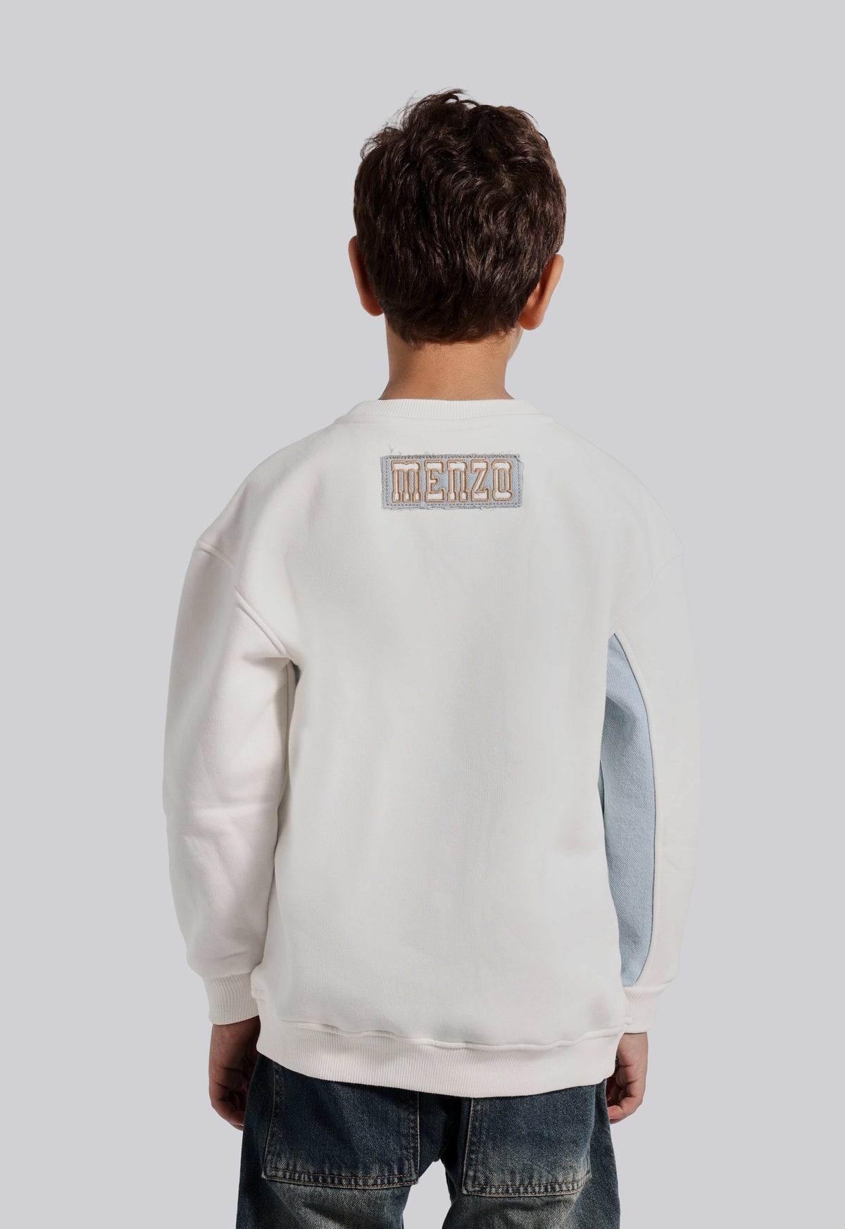 Kids Crew Neck Printed Sweatshirt