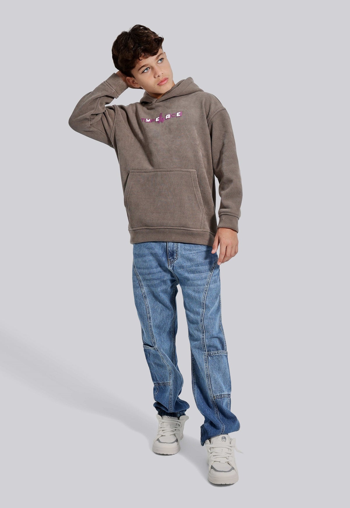 Kids Printed Hoodie Sweatshirt