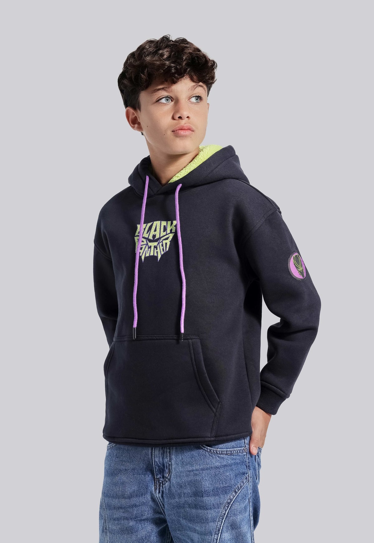 Kids Printed Hoodie Sweatshirt