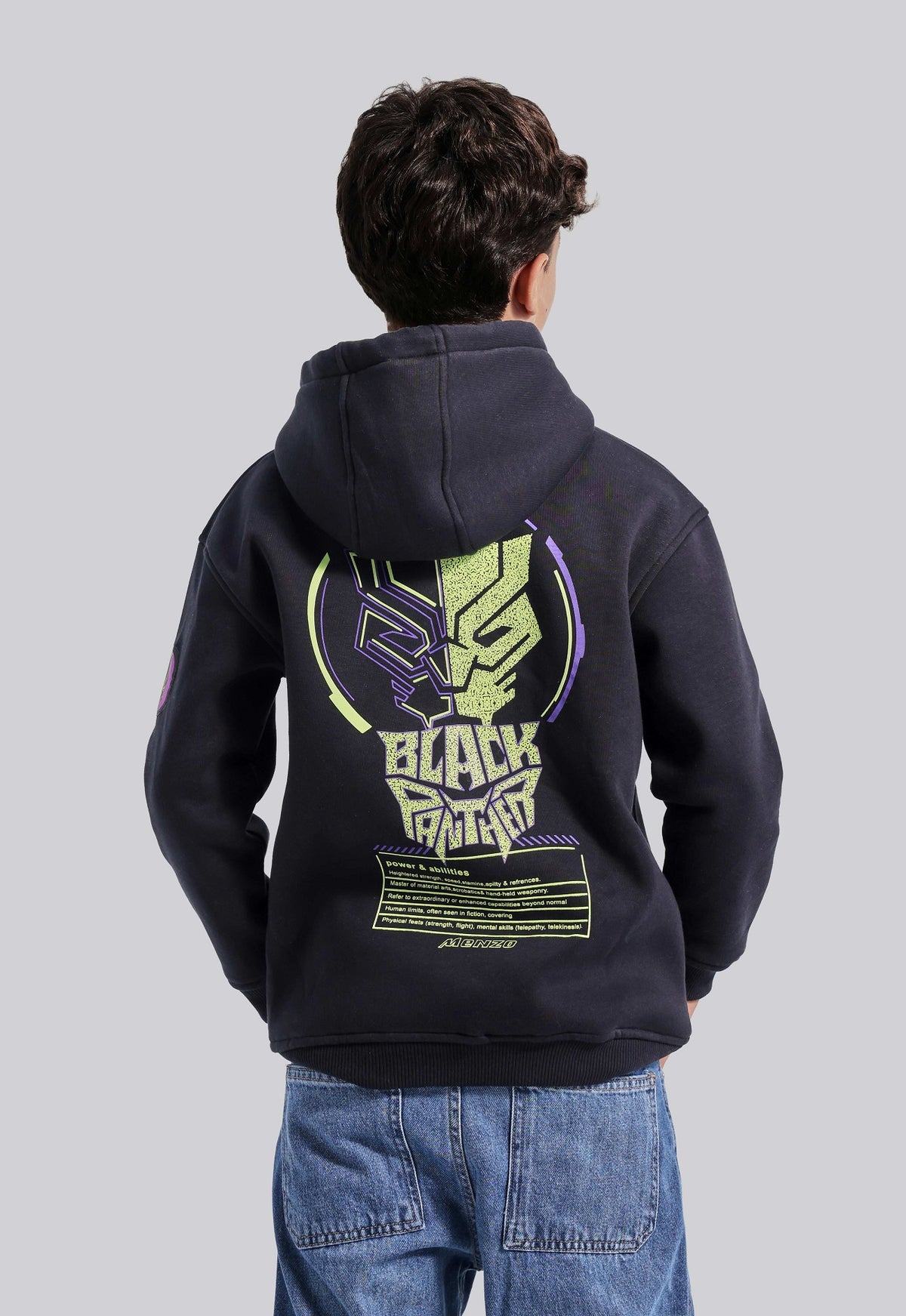 Kids Printed Hoodie Sweatshirt