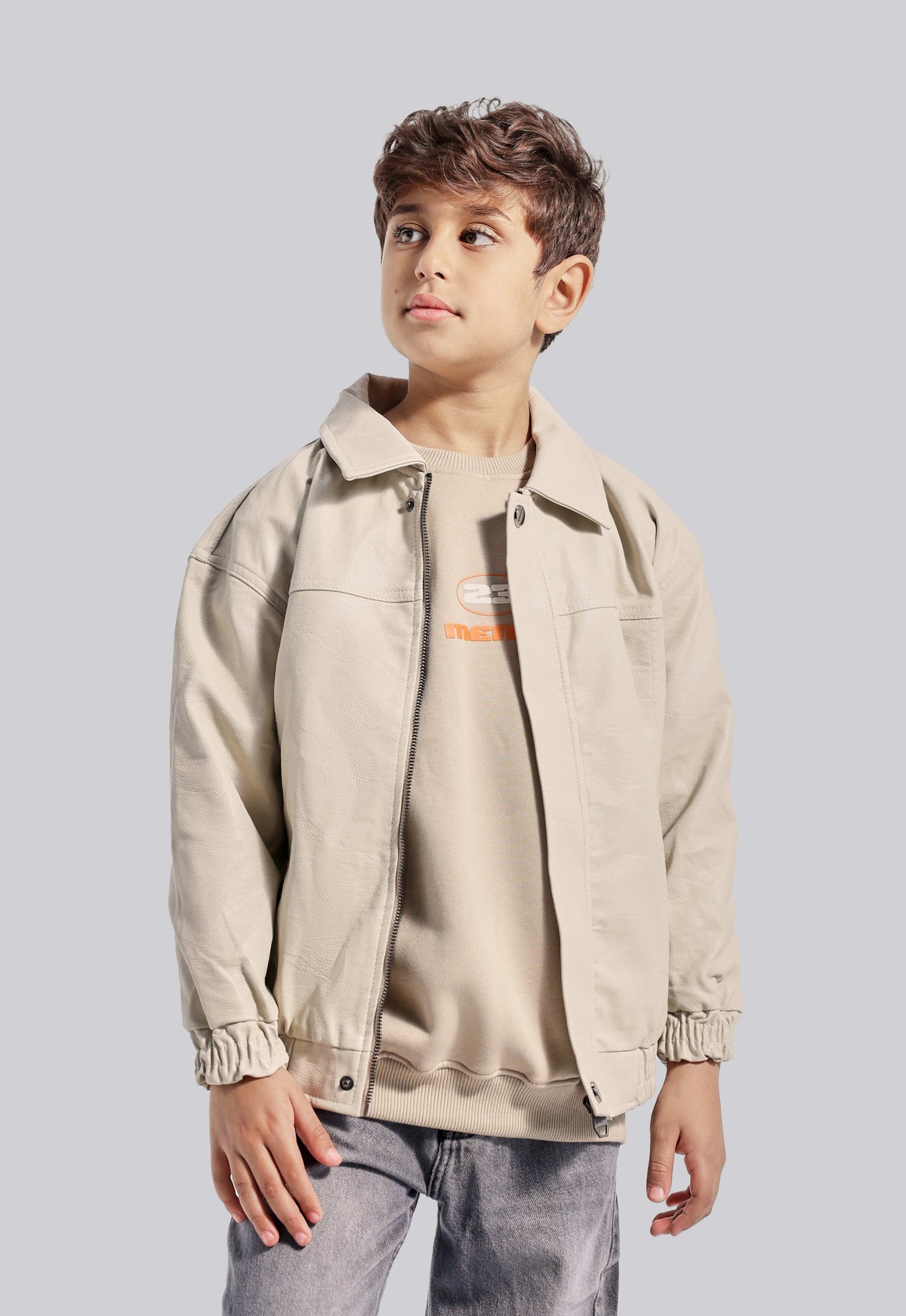 Kids Leather Jacket