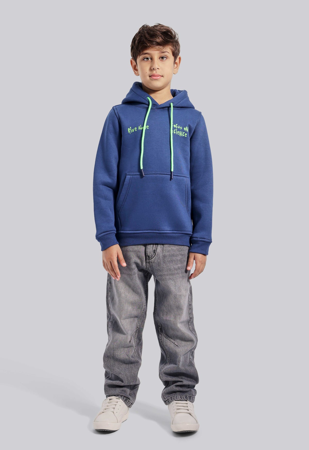 Kids Printed Hoodie Sweatshirt