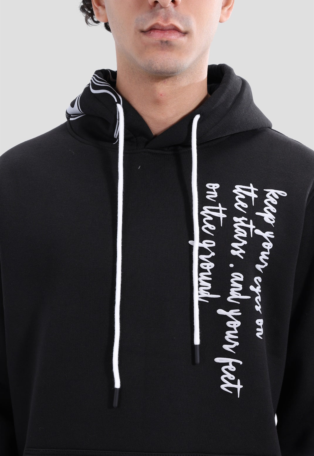 Printed Hoodie Sweatshirt