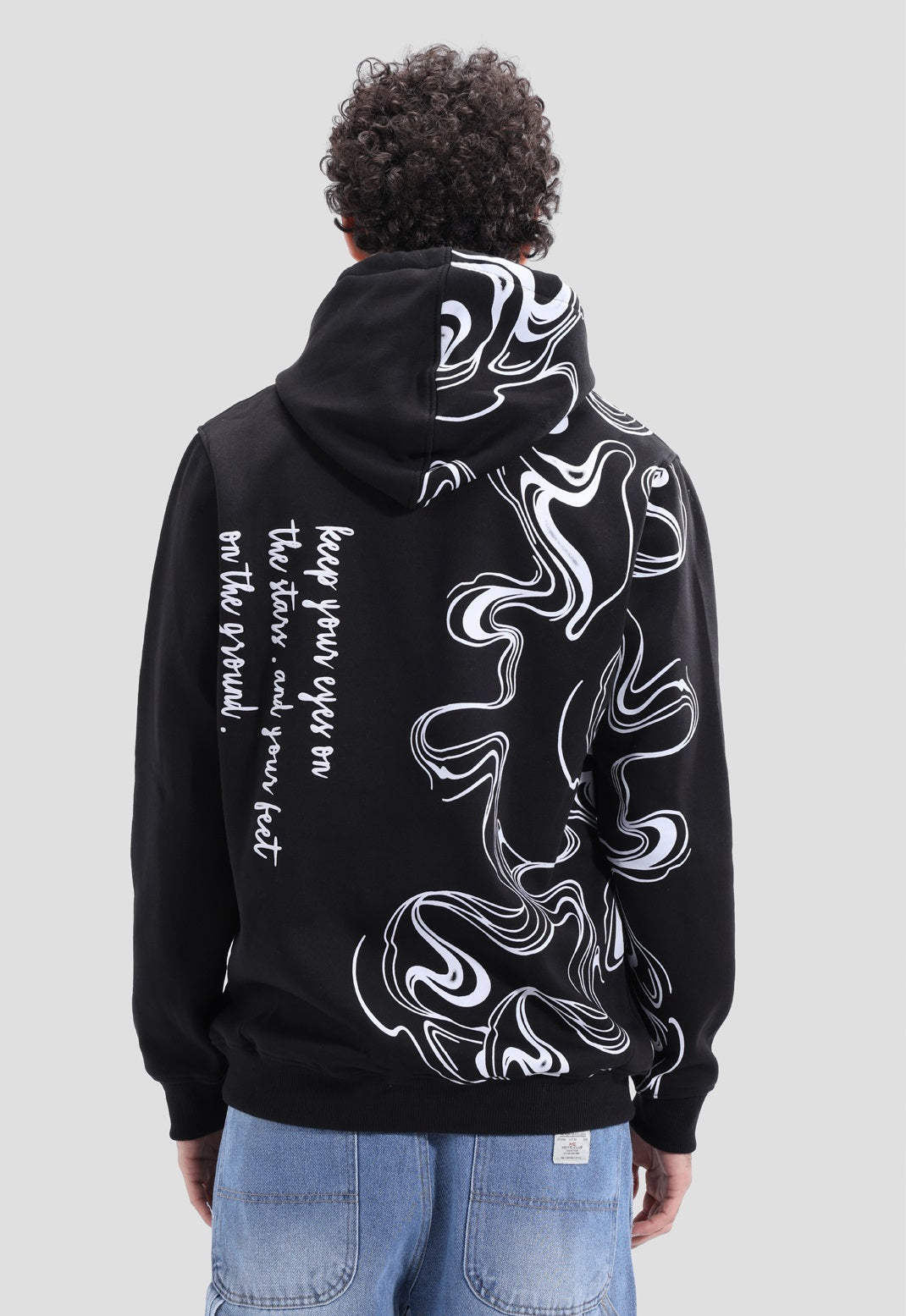 Printed Hoodie Sweatshirt
