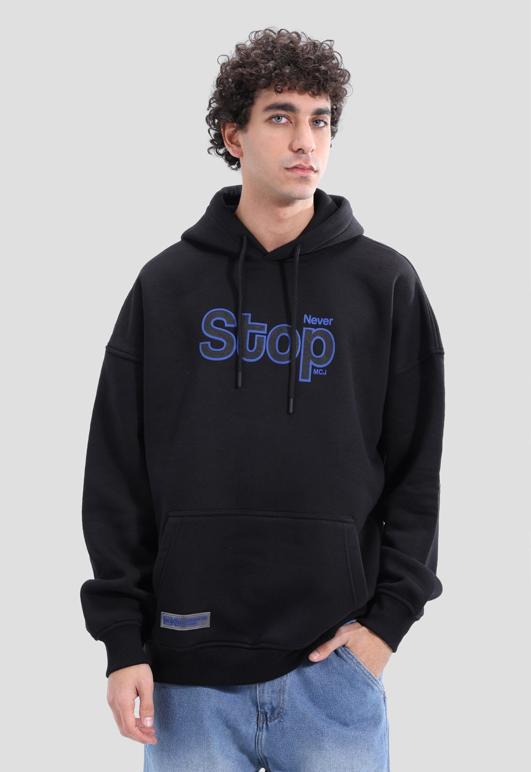 Printed Hoodie Sweatshirt