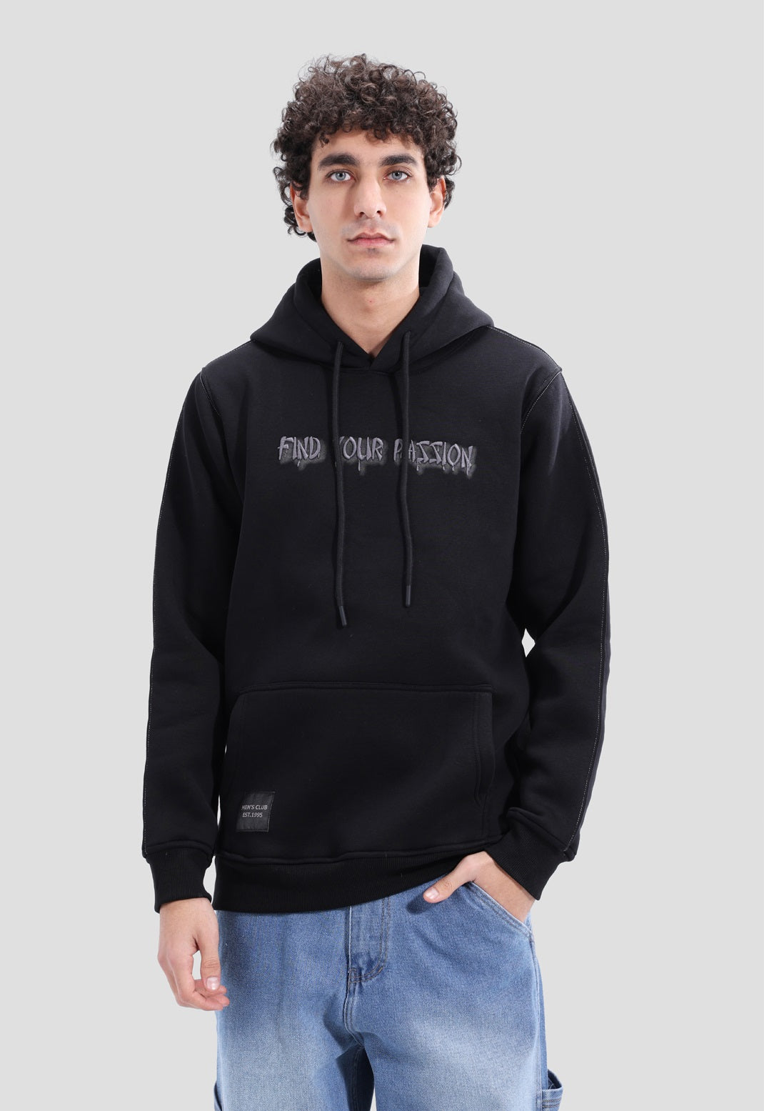 Printed Hoodie Sweatshirt