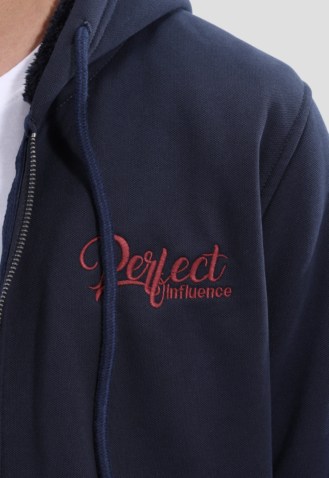 Full Zipper Printed Sweatshirt