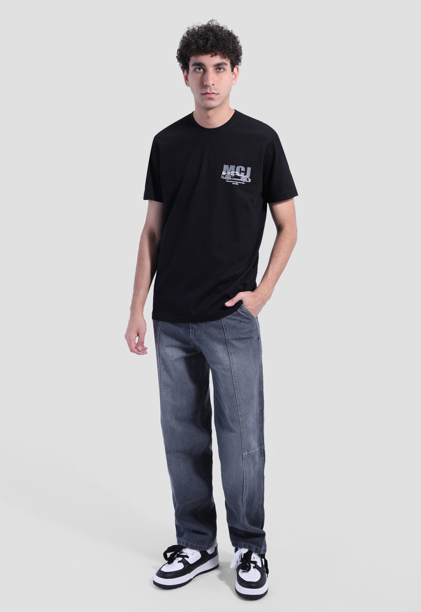 Crew Neck Printed T-Shirt