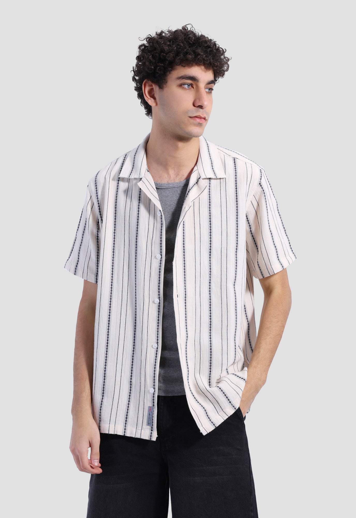 Striped Short sleeve Shirt