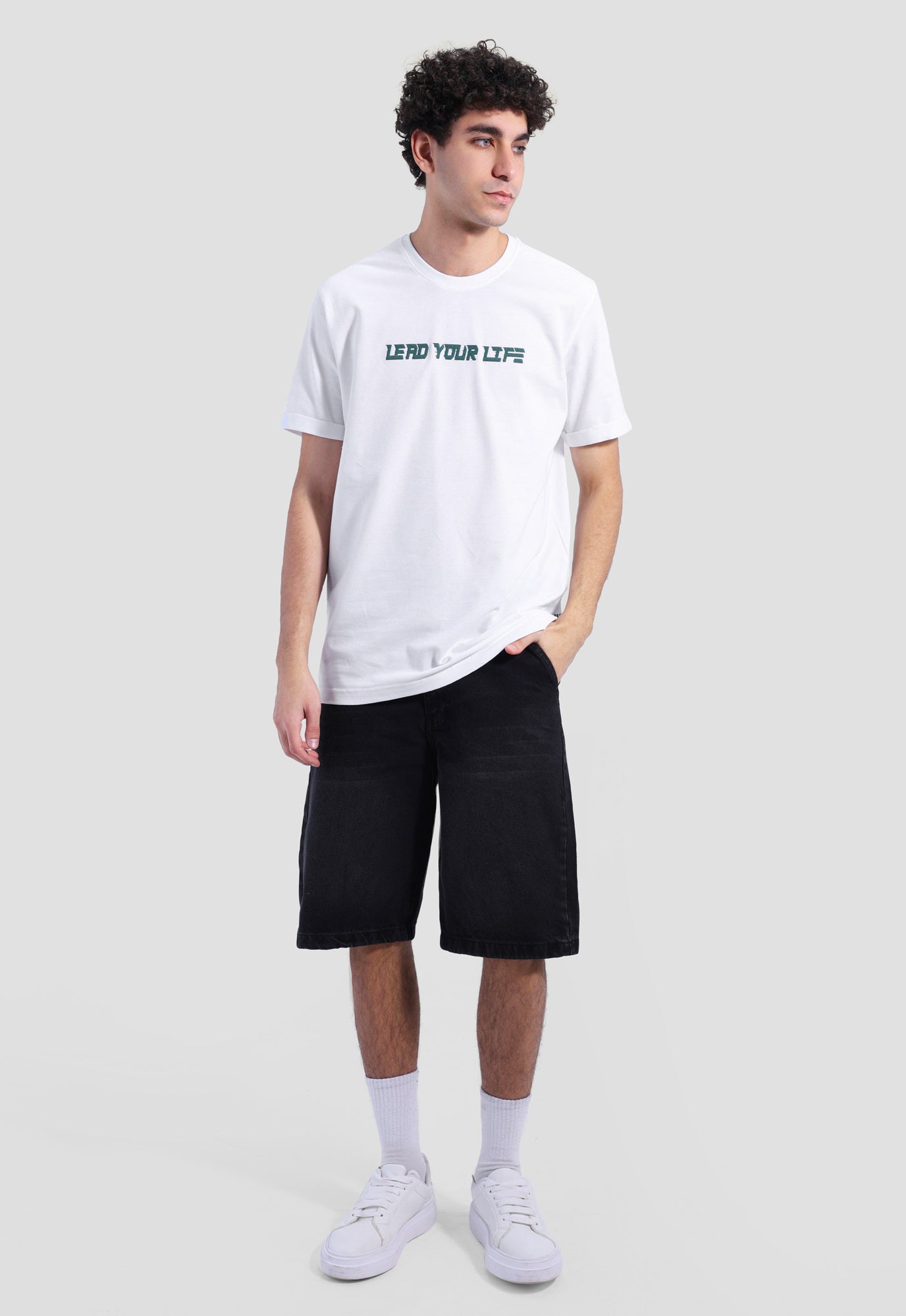 Crew Neck Printed T-Shirt