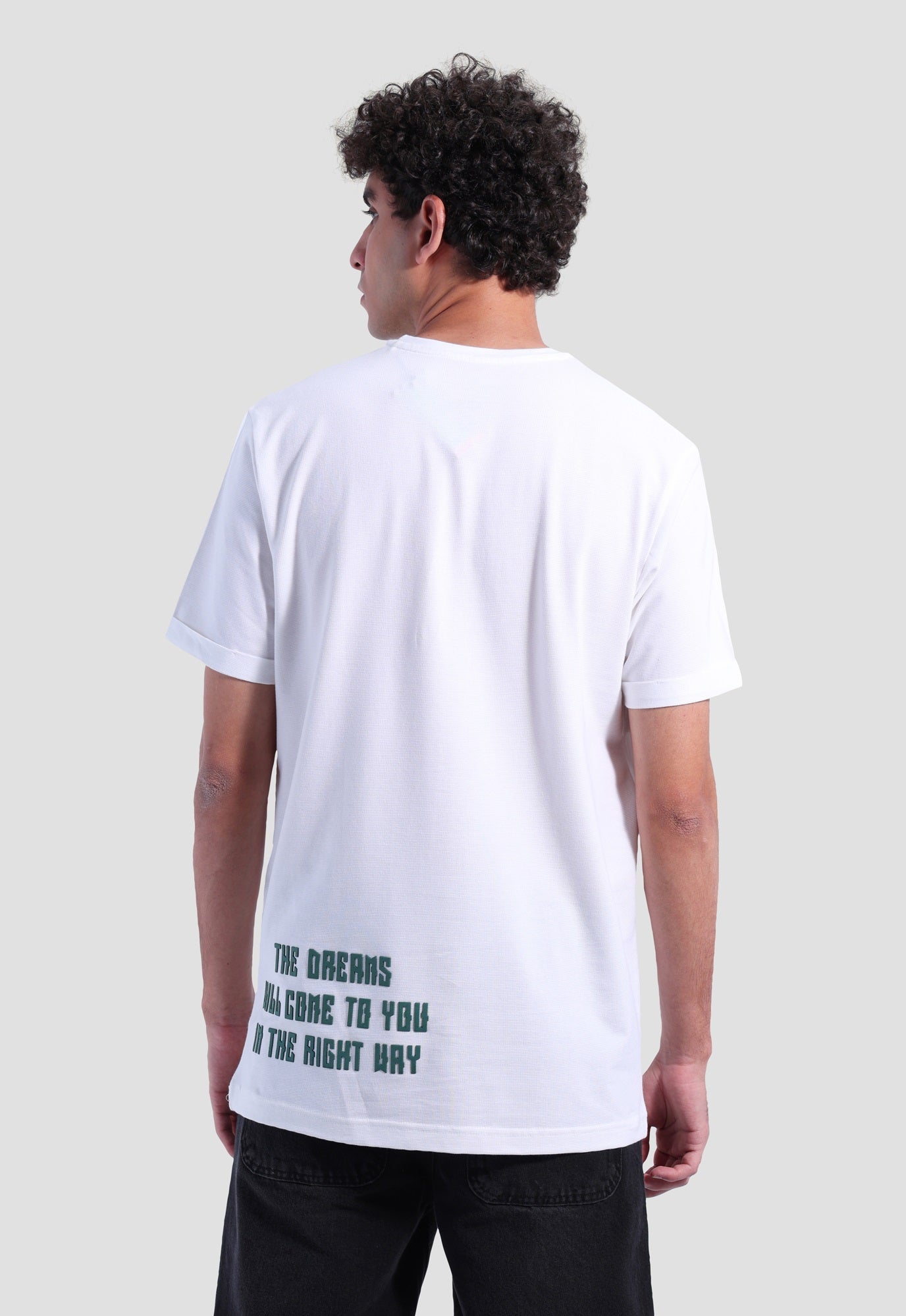Crew Neck Printed T-Shirt