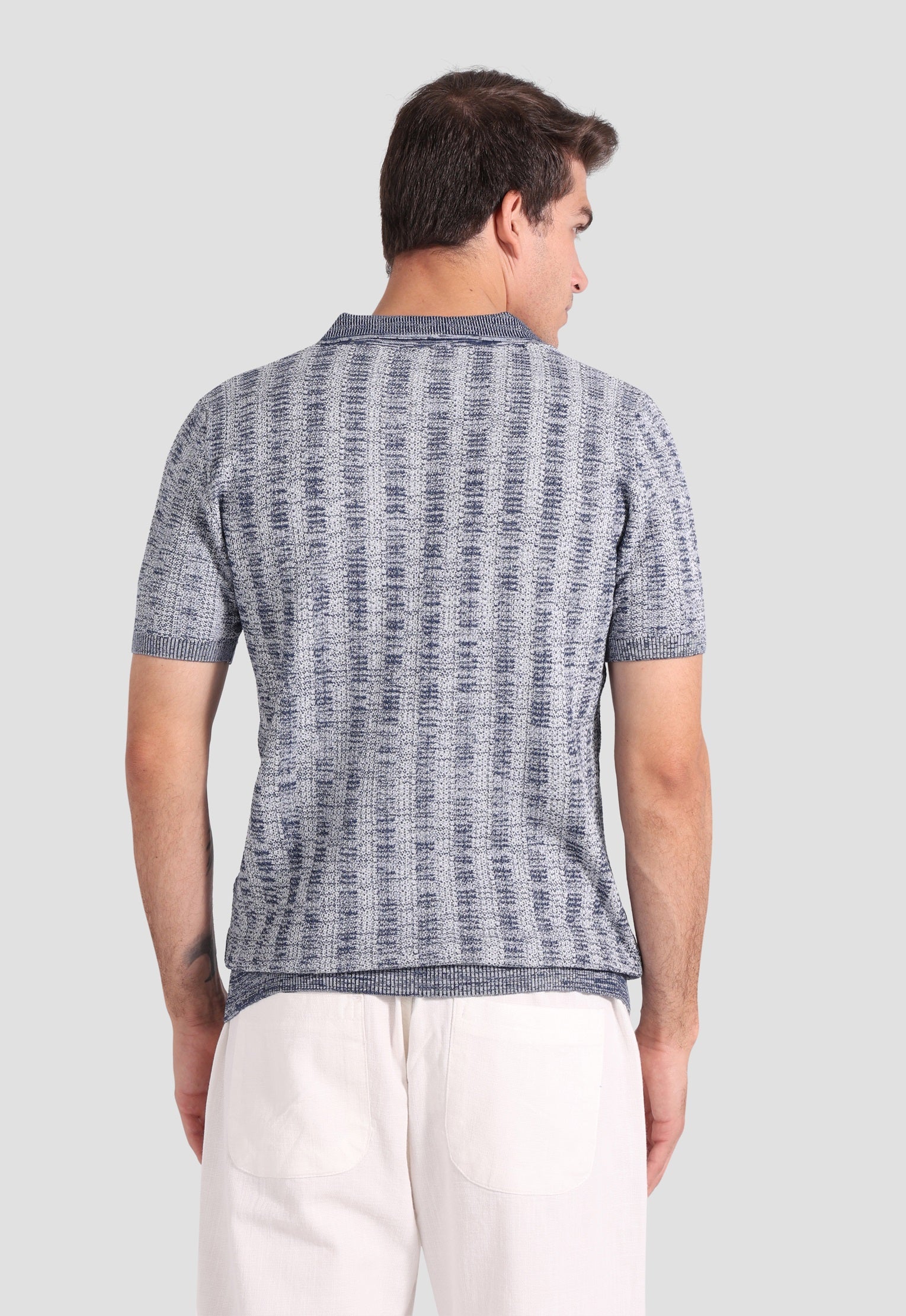 Knitted Polo Shirt