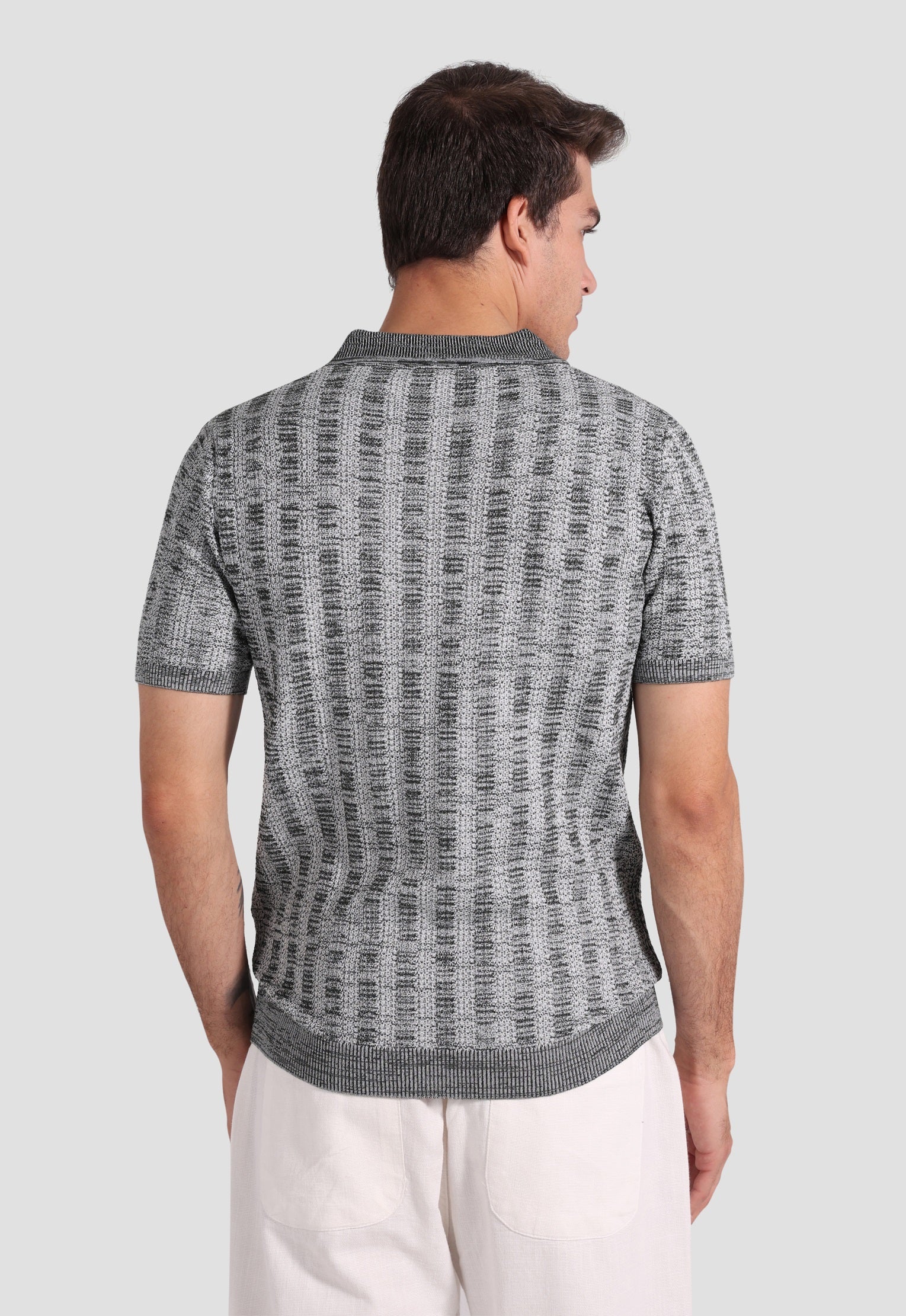 Knitted Polo Shirt
