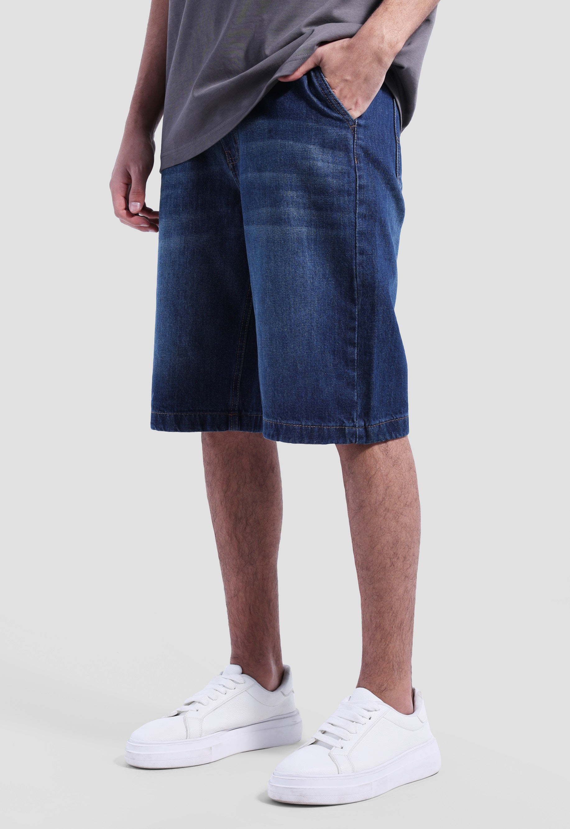 Baggi Fit Denim Short
