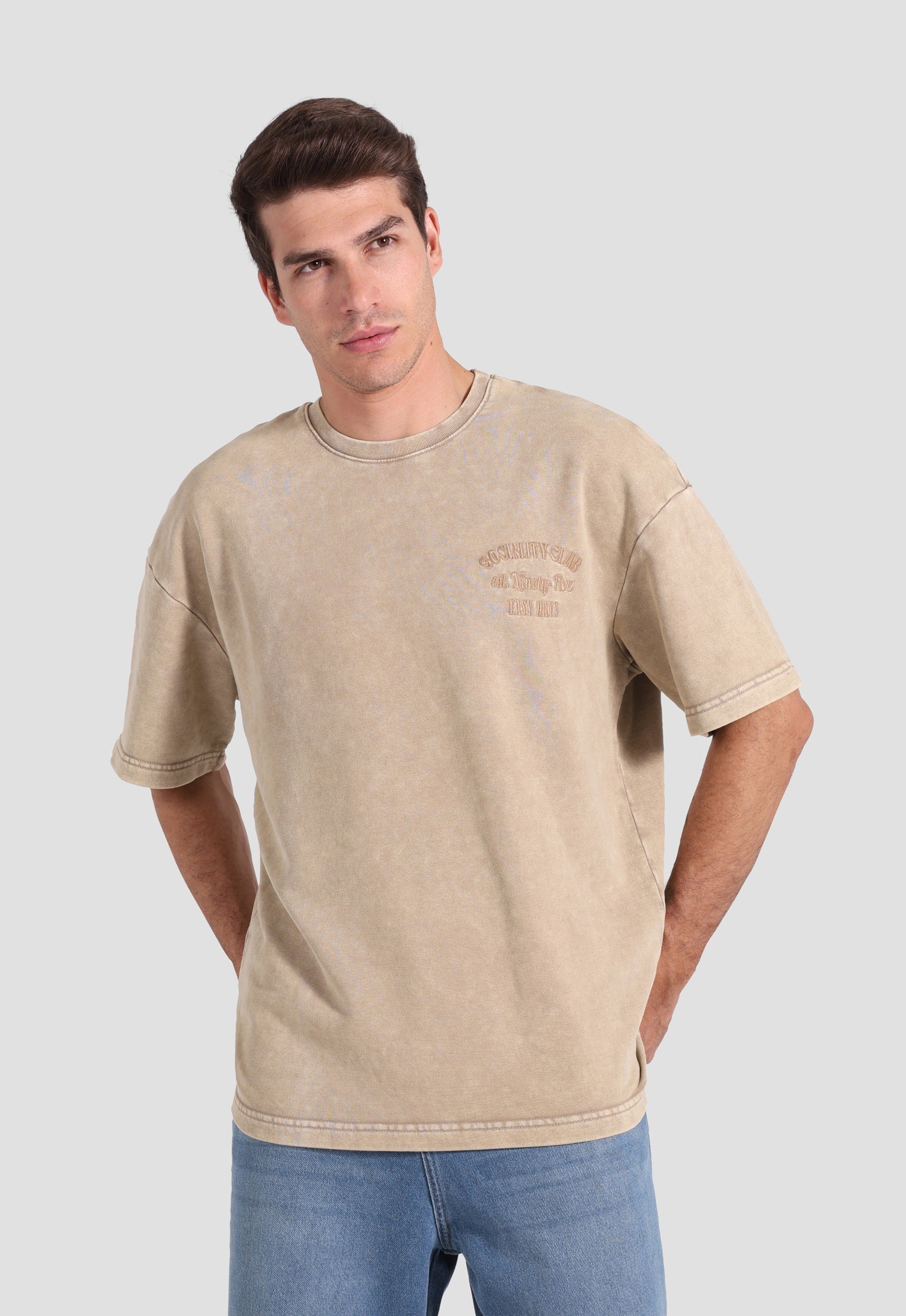 Over Size Printed T-shirt