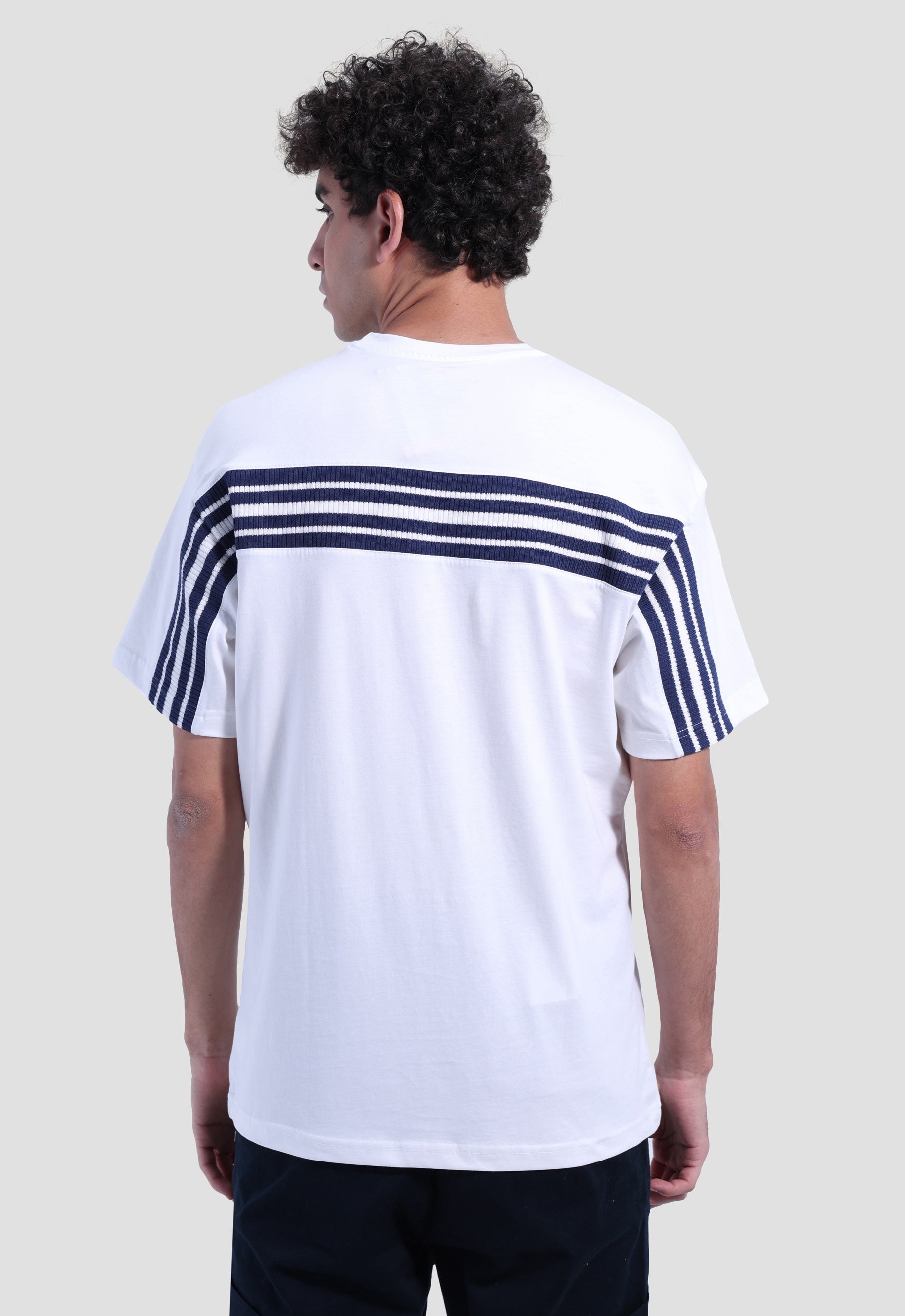 Crew Neck Over Size Printed T-shirt