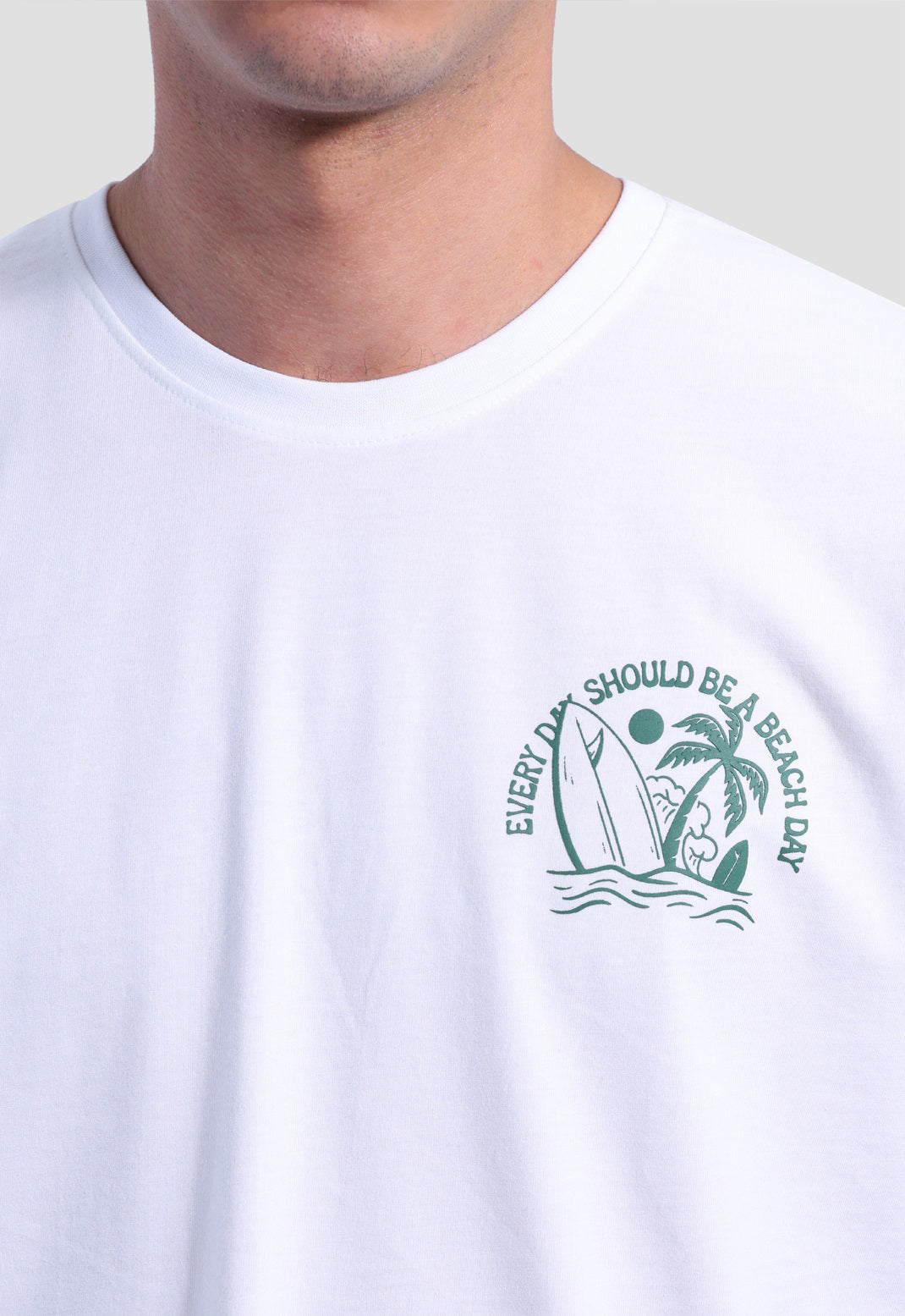 Crew Neck Printed T-Shirt