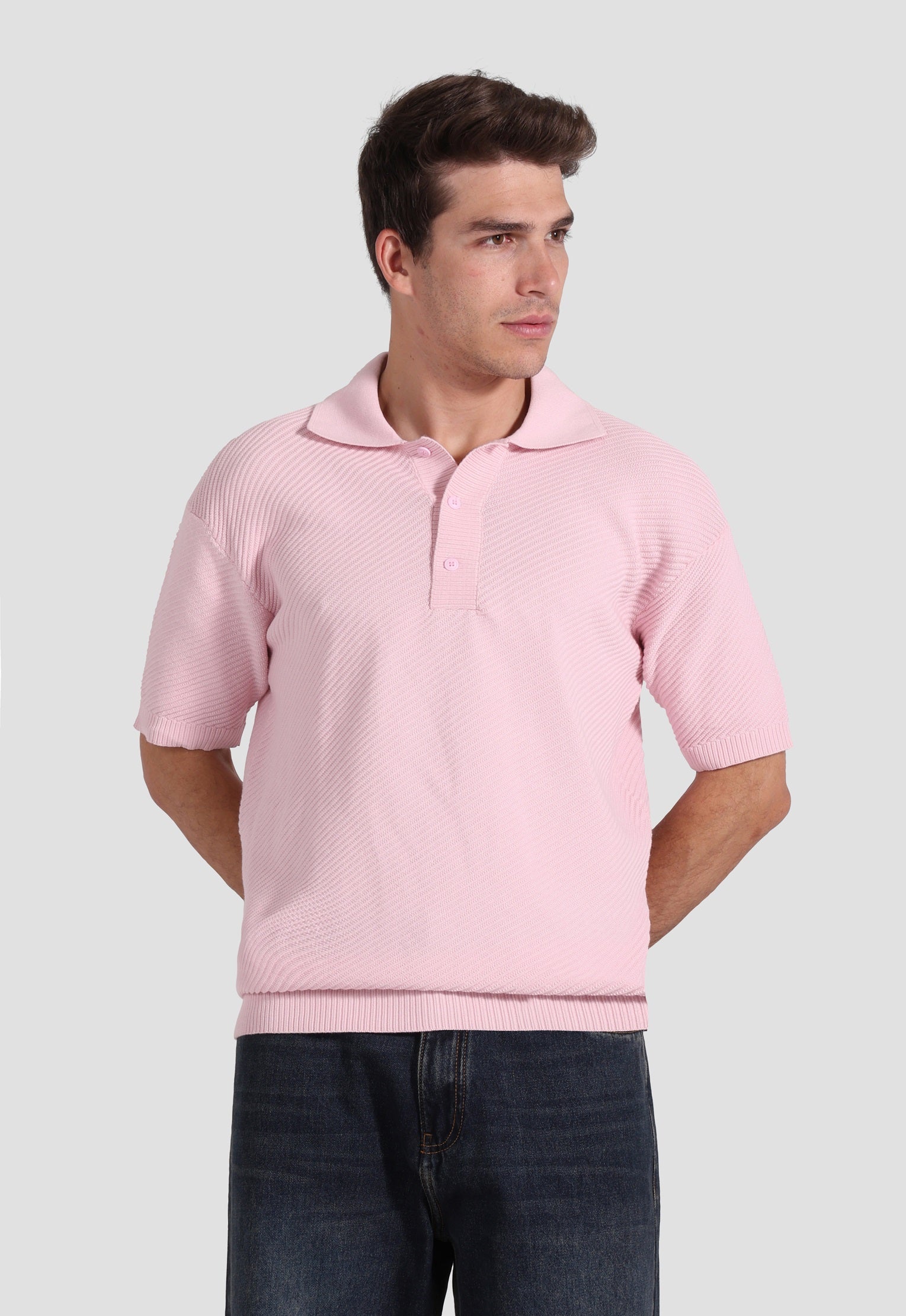 Knitted Polo Shirt
