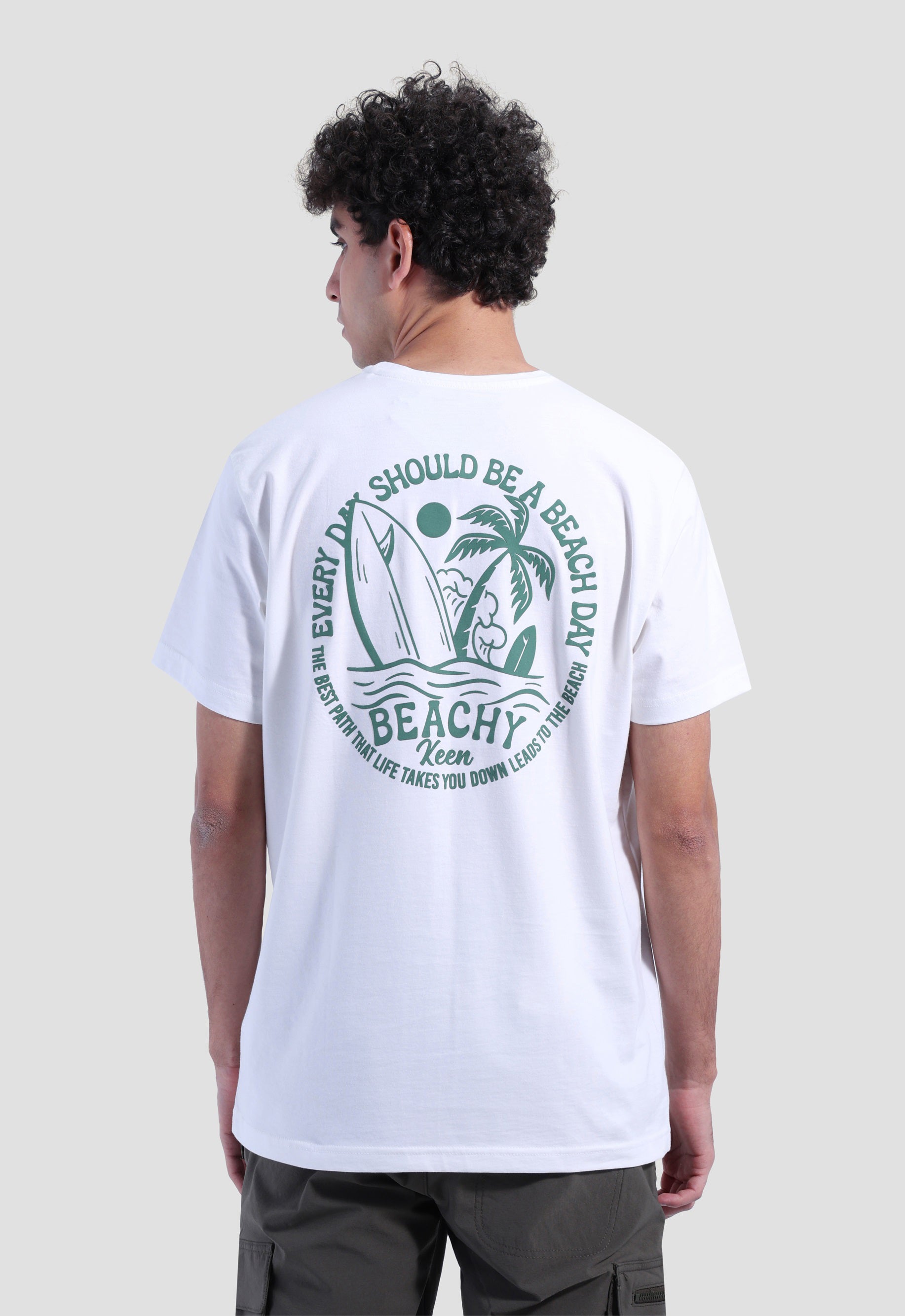 Crew Neck Printed T-Shirt