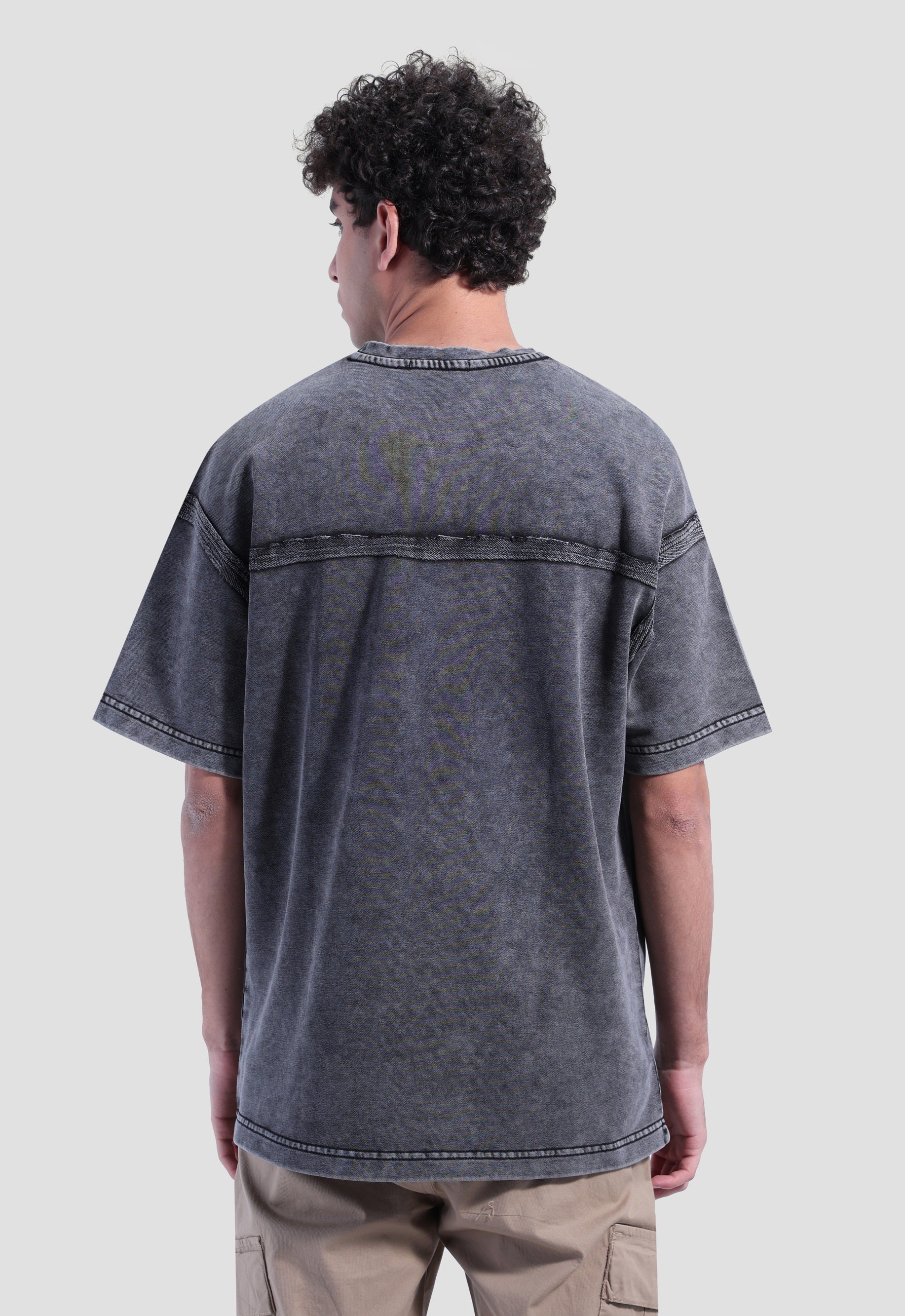 Crew Neck Over Size T-shirt