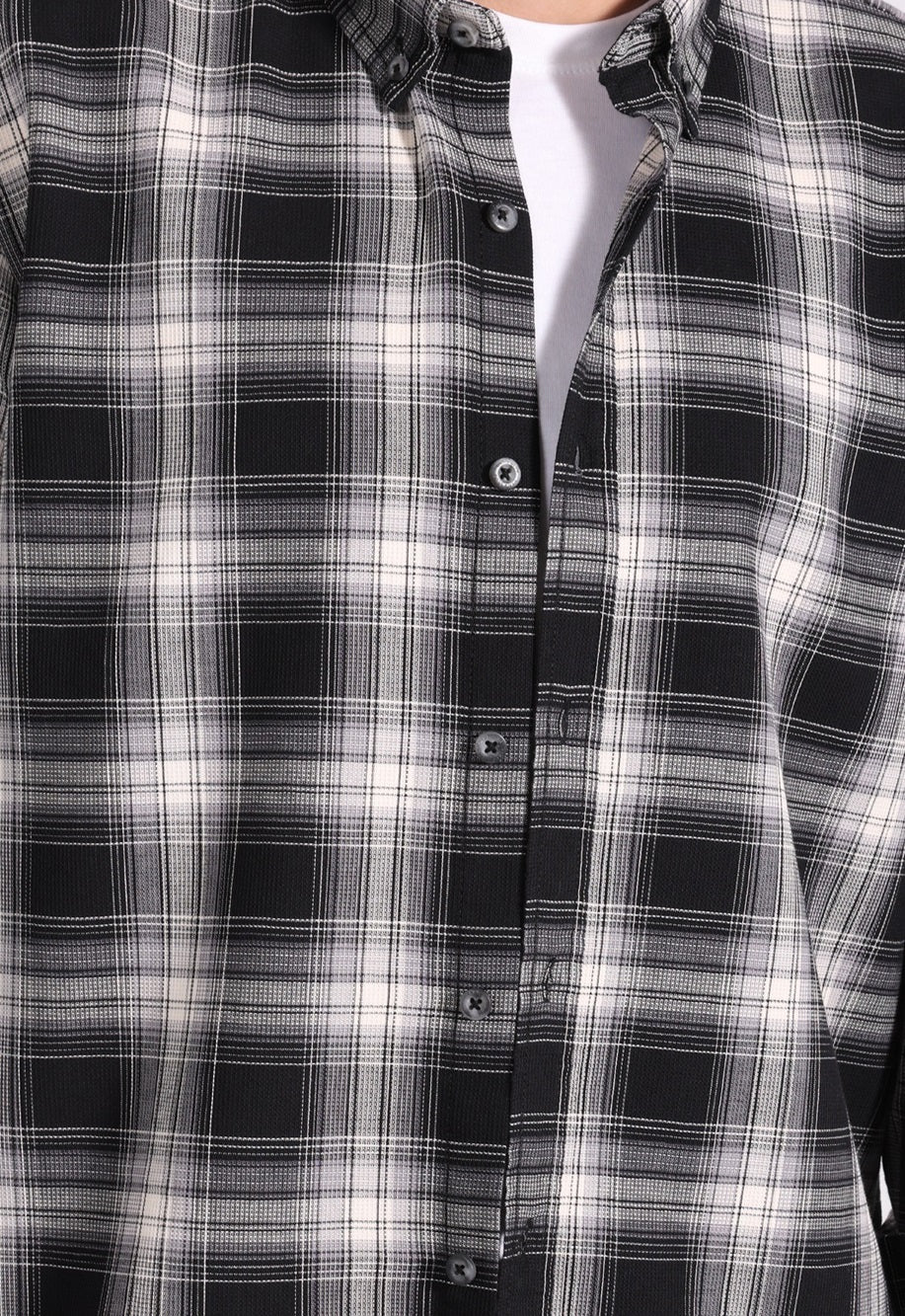 Slim Fit Checked Shirt