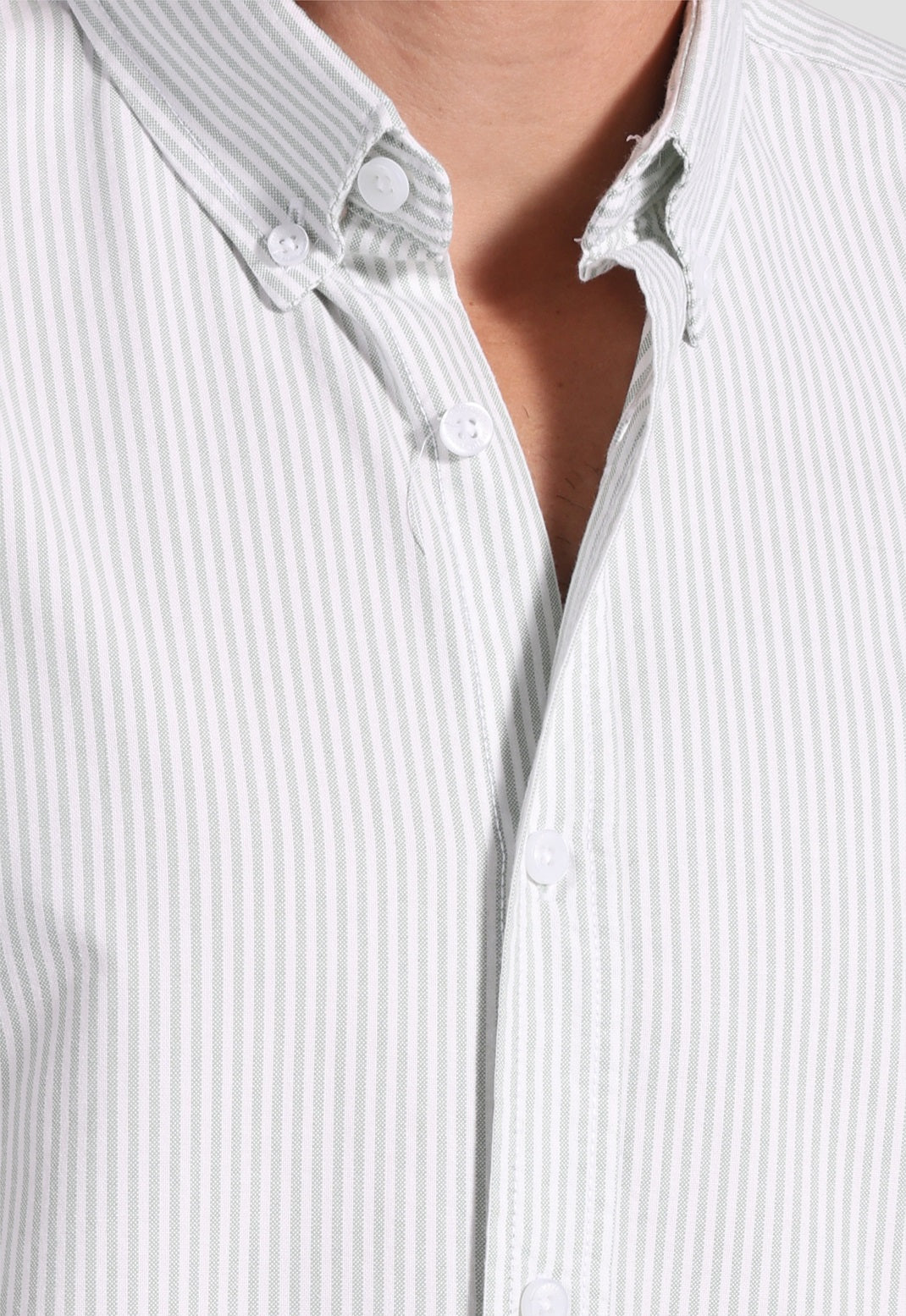 Slim Fit Striped Oxford Shirt