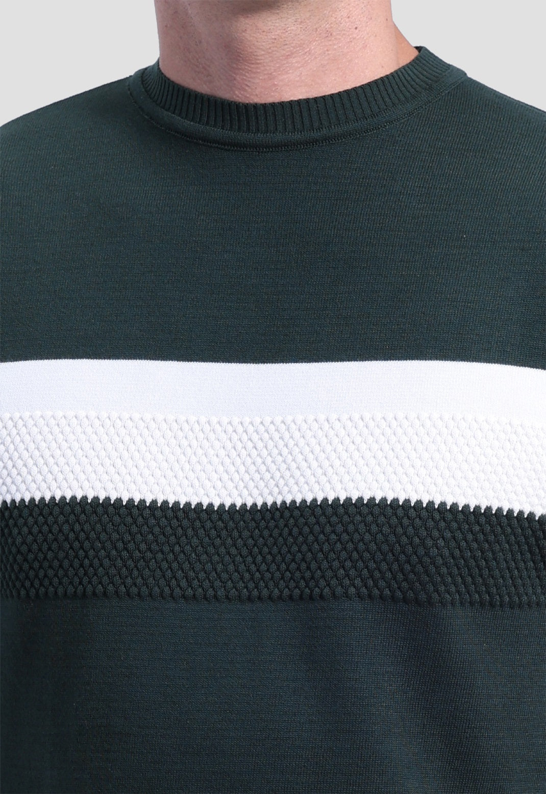 Crew Neck Knitted T-Shirt